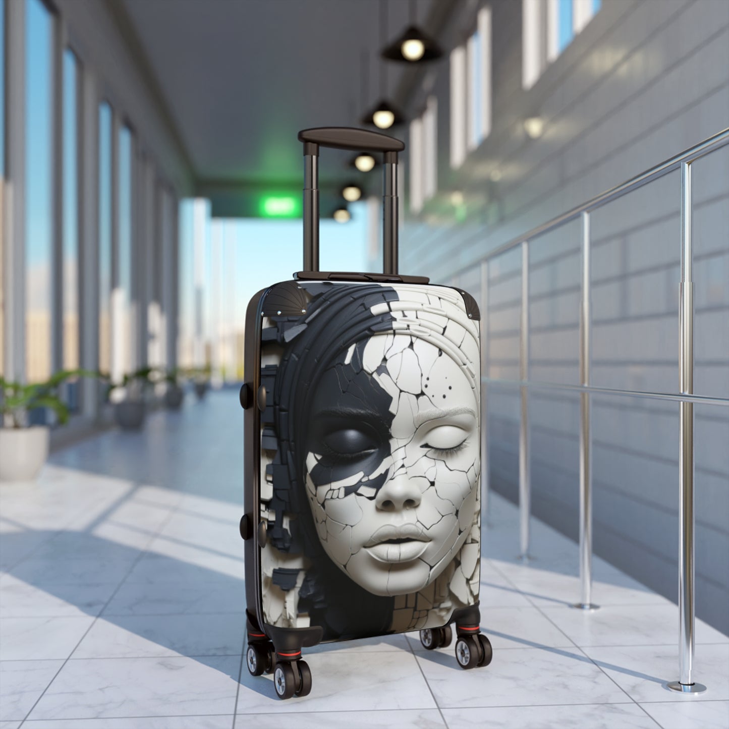 Melanated Jetsetter: Stylish Travel Luggage Pieces