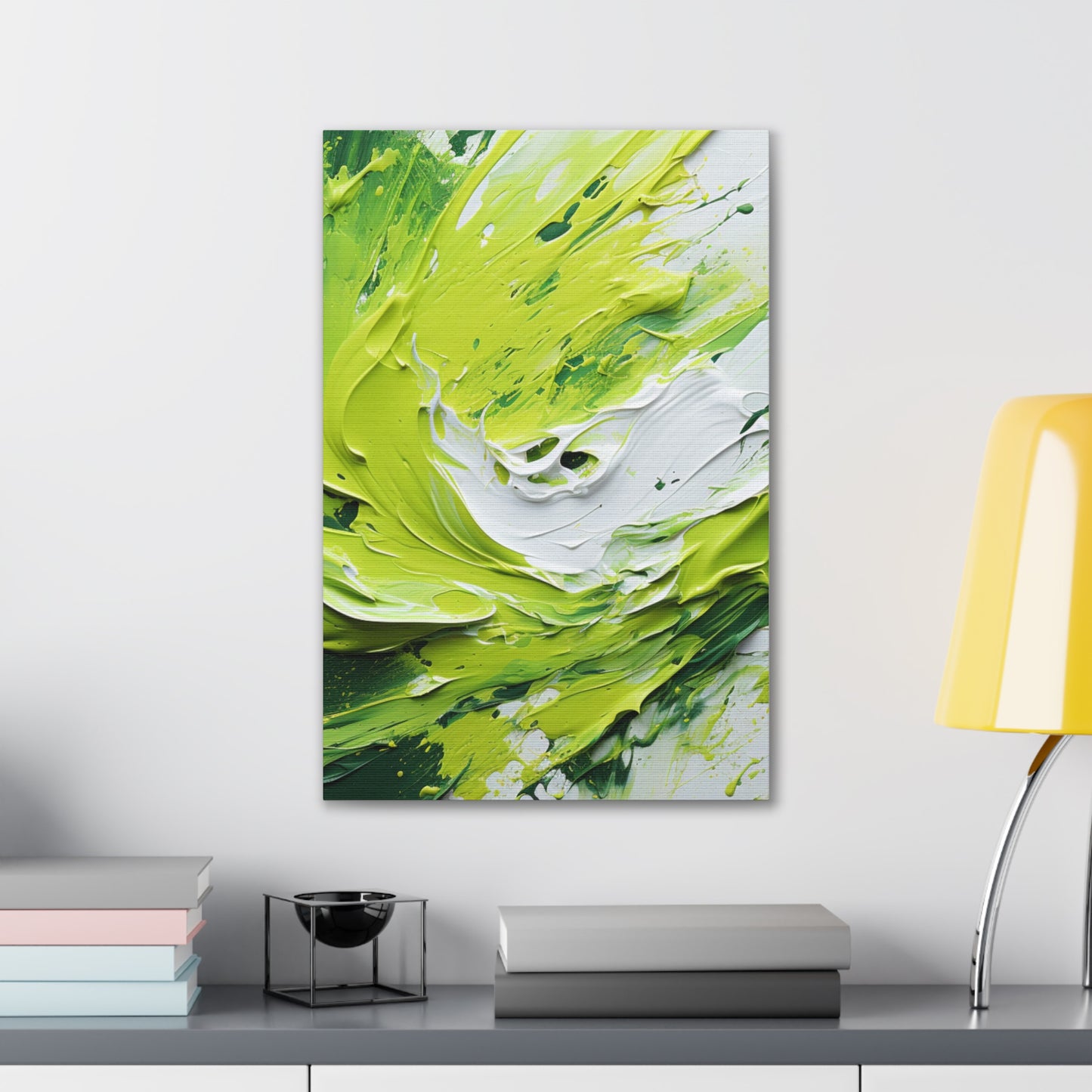 Acrylic Abstract Canvas Print - Richly Textured Artistry