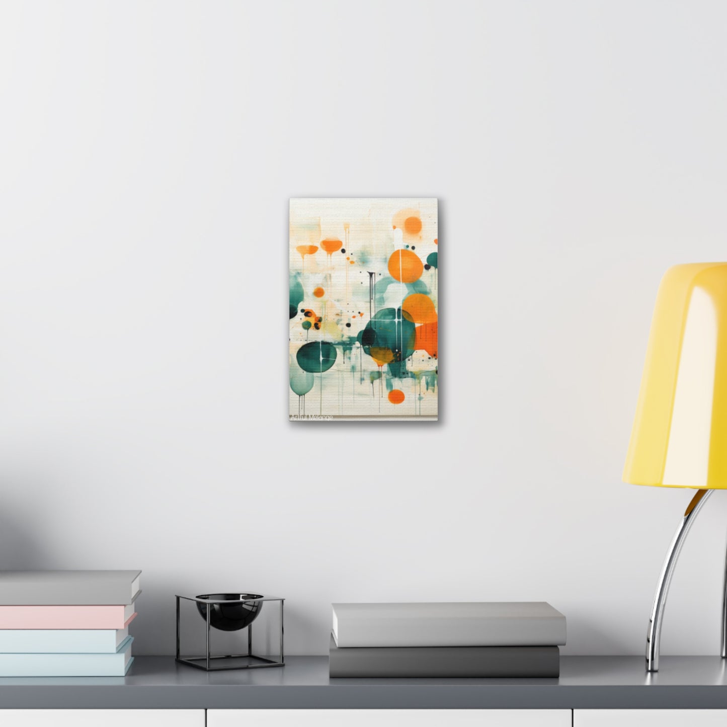 Primary Elegance: A Symphony of Sophistication Canvas Print