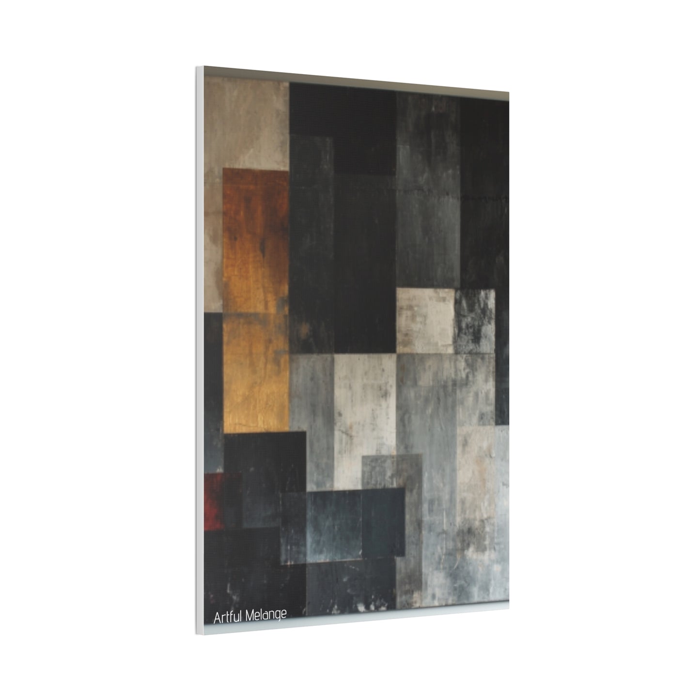 Primary Elegance: A Symphony of Sophistication Canvas Print