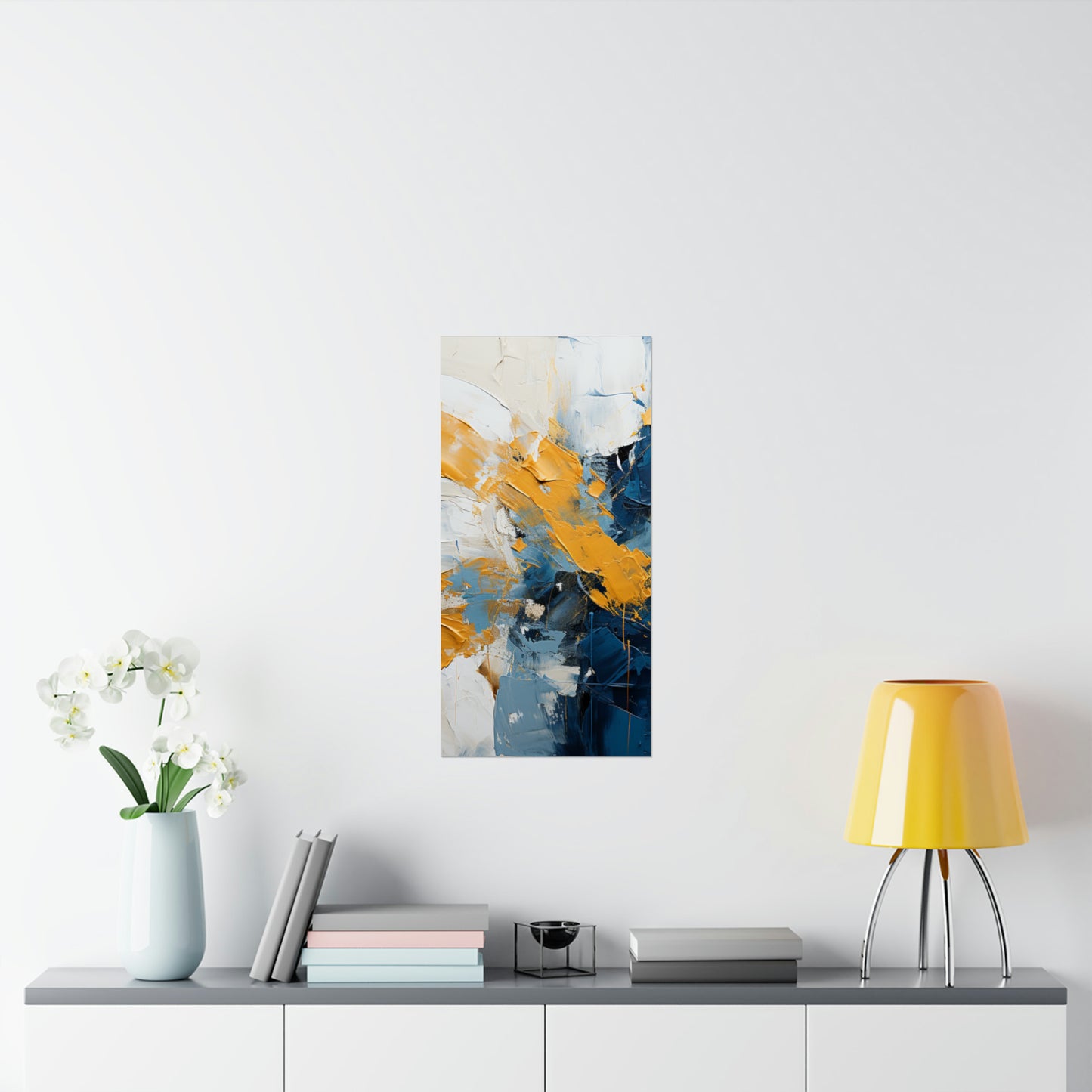 Radiant Harmony Matte Vertical Canvas Poster