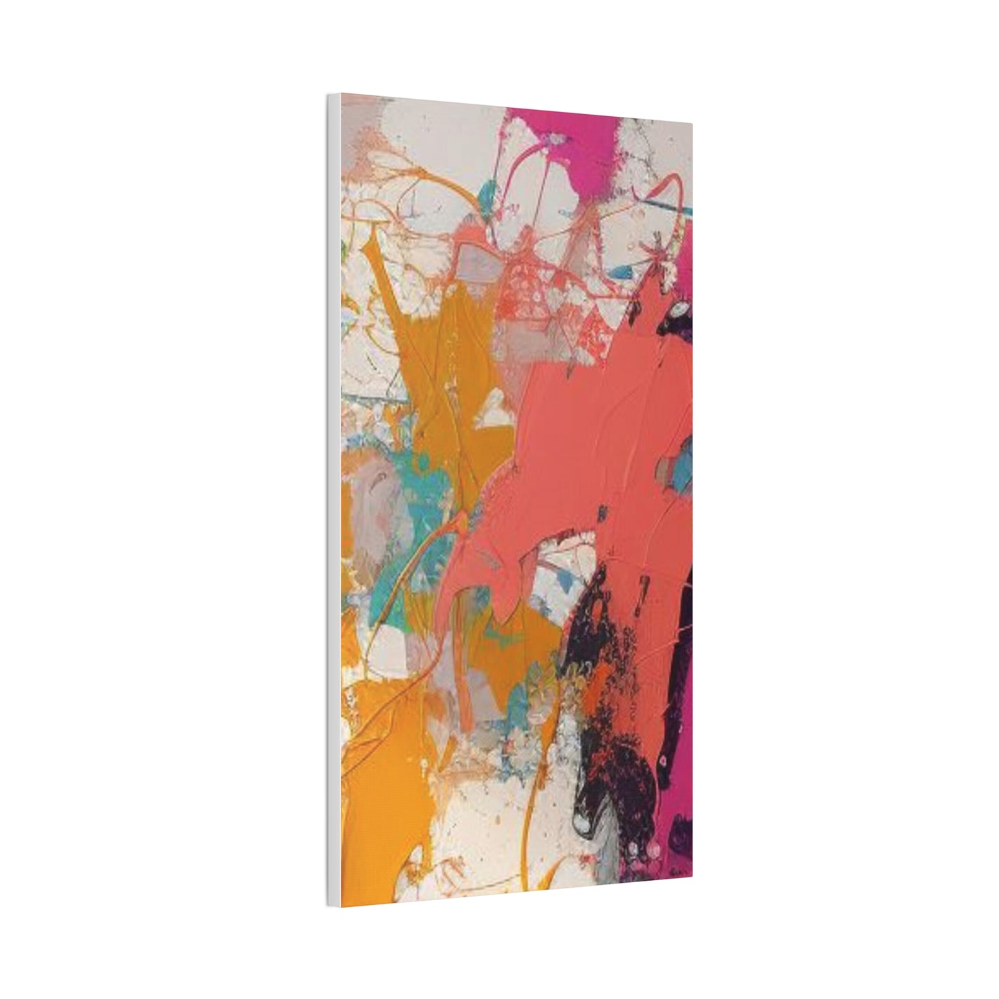 Primary Elegance: A Symphony of Sophistication Canvas Print