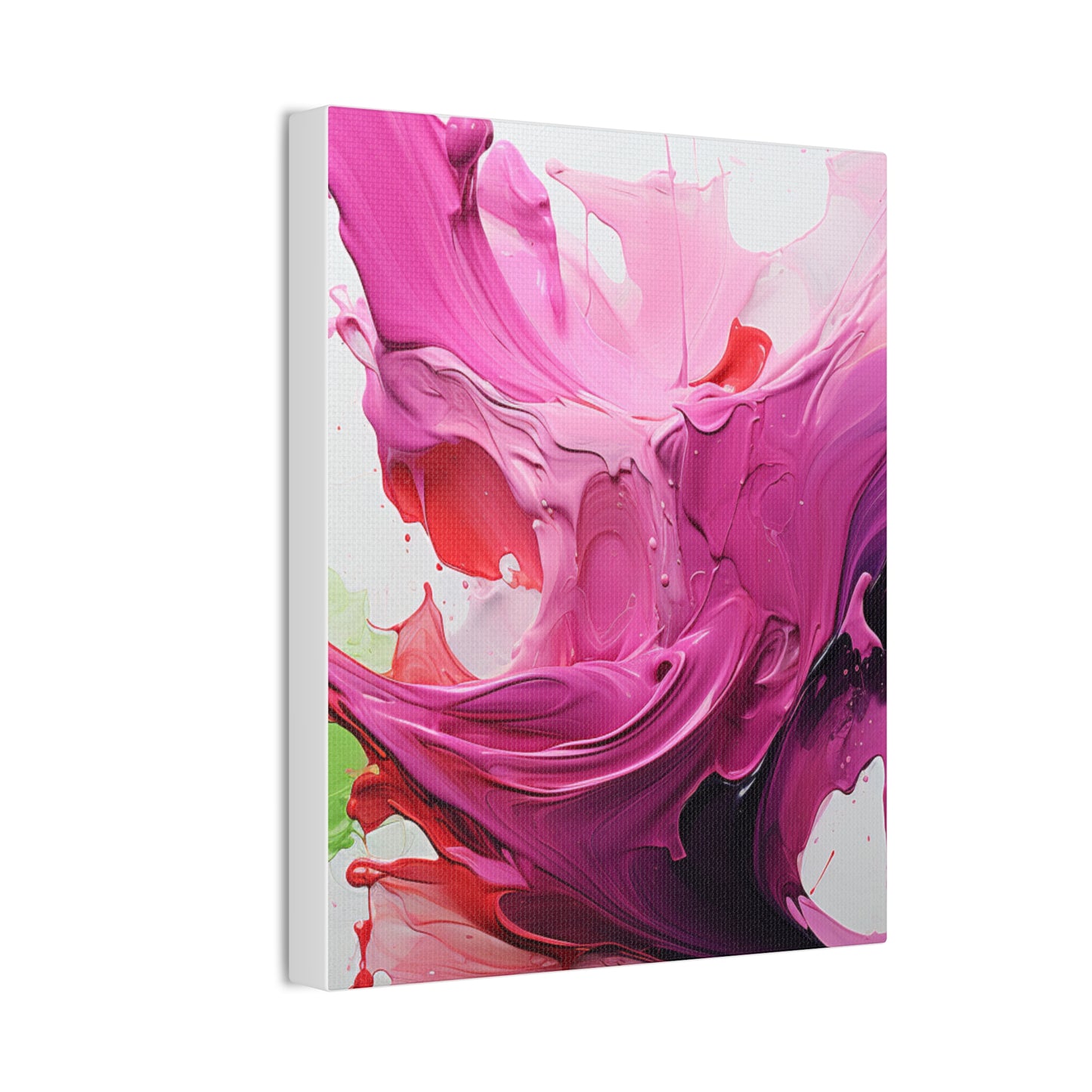 Acrylic Abstract Canvas Print - Richly Textured Artistry