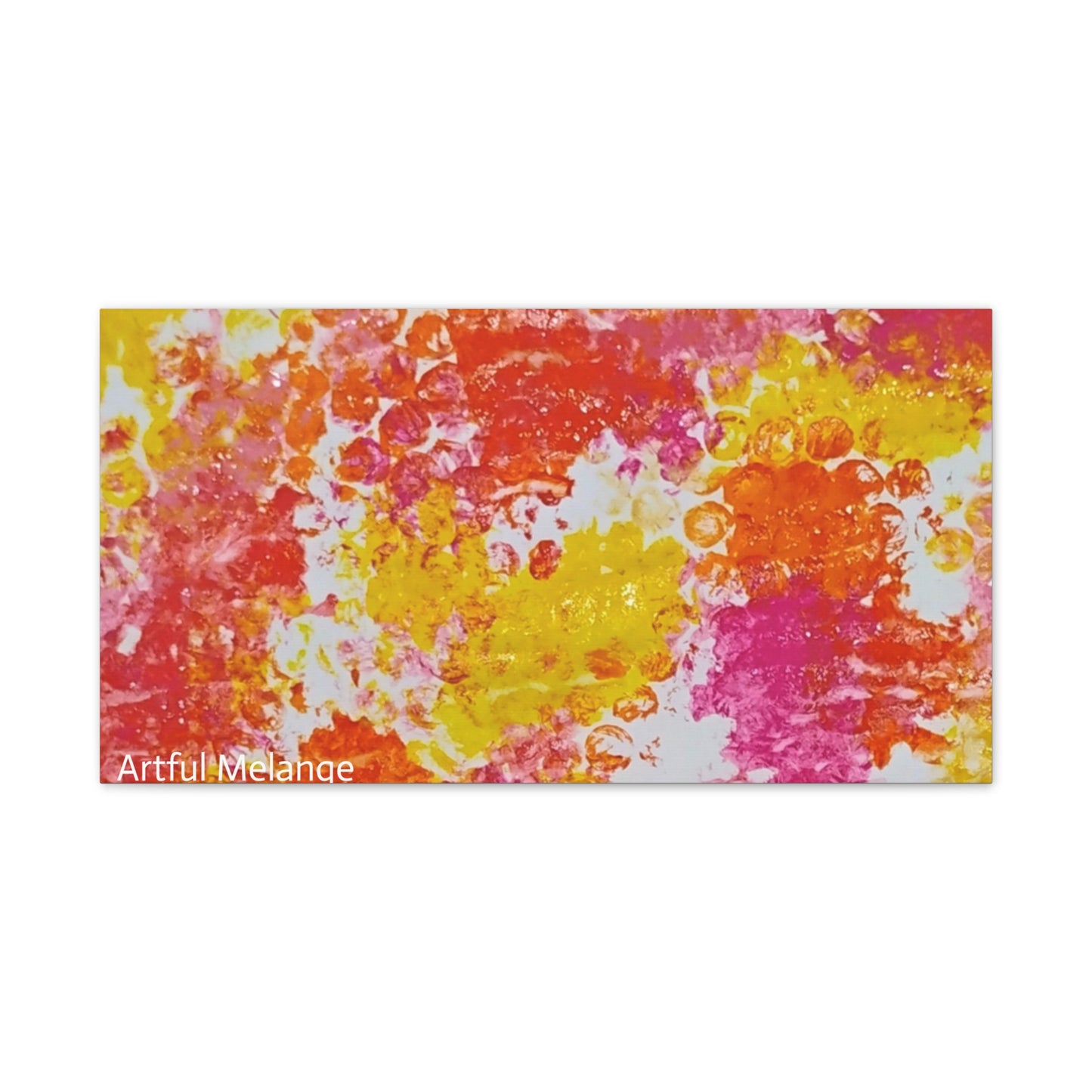 Acrylic Abstract Canvas Print - Richly Textured Artistry