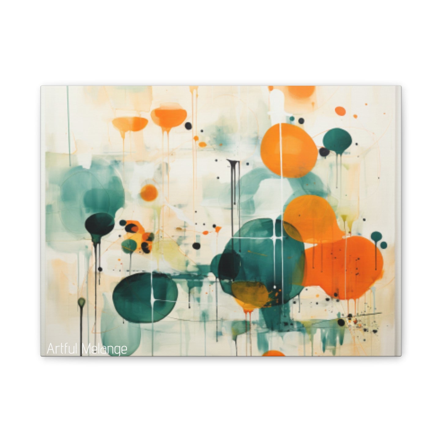 Primary Elegance: A Symphony of Sophistication Canvas Print