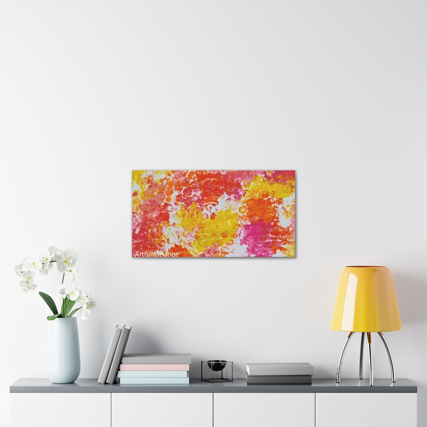 Acrylic Abstract Canvas Print - Richly Textured Artistry