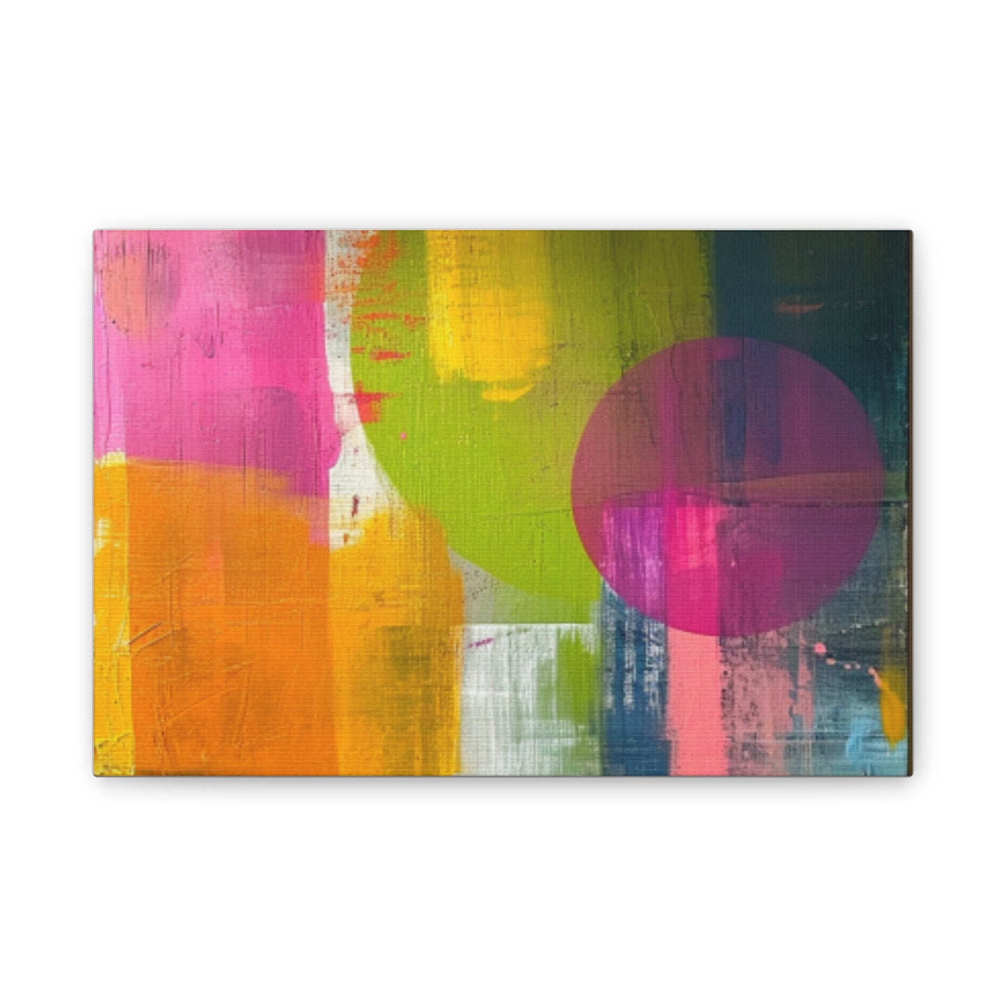 Primary Elegance: A Symphony of Sophistication Canvas Print