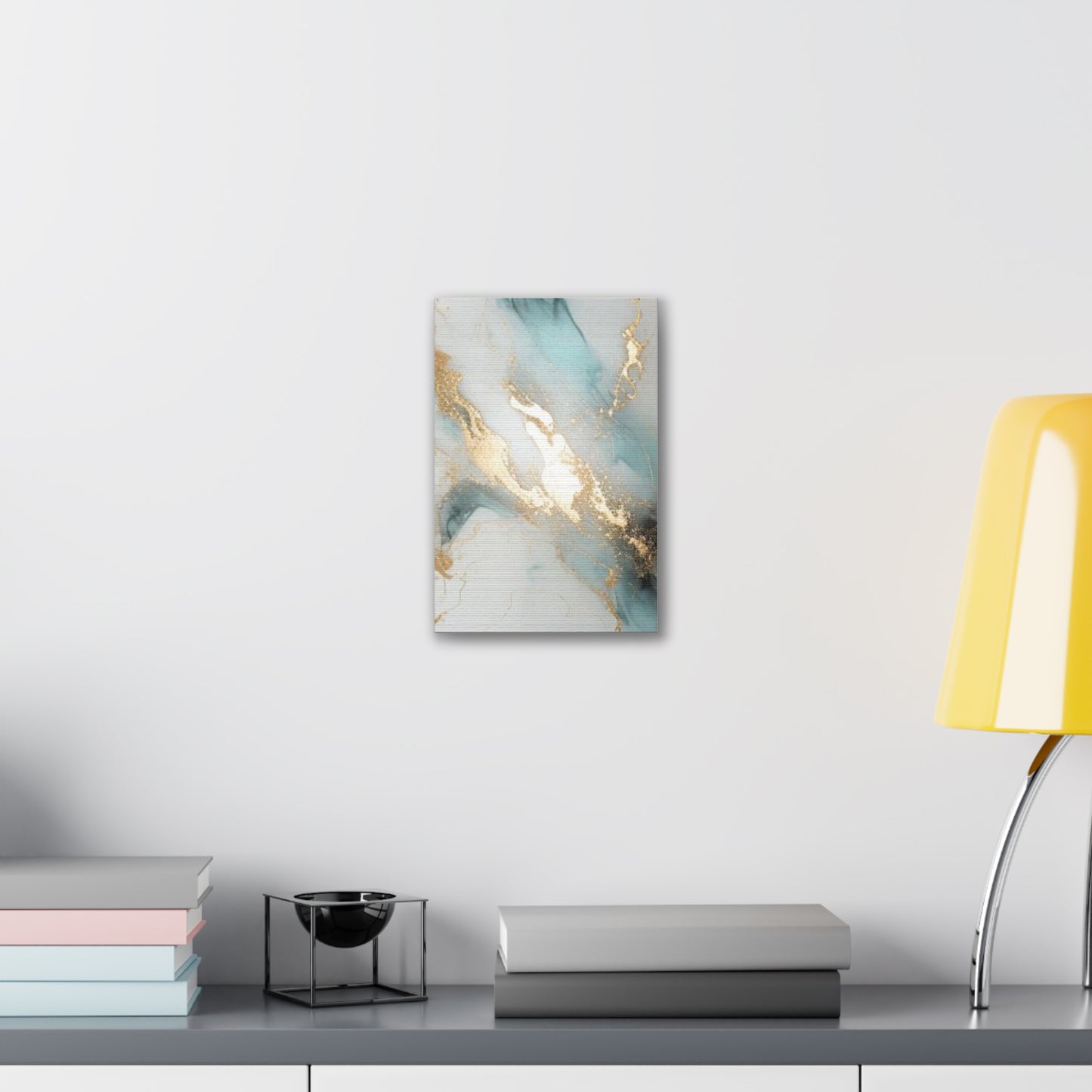 Gold Elegance: A Symphony of Sophistication Canvas Print