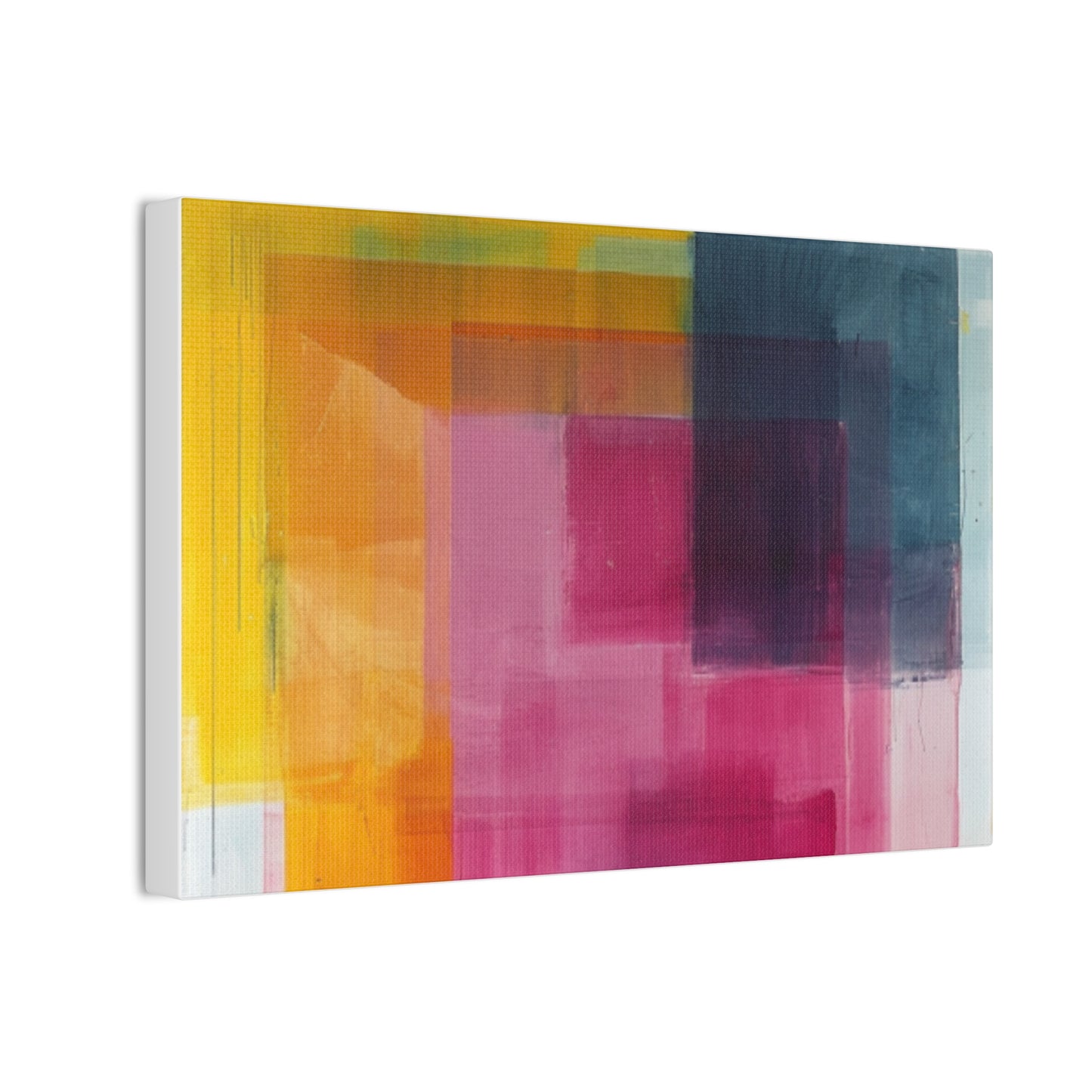 Primary Elegance: A Symphony of Sophistication Canvas Print