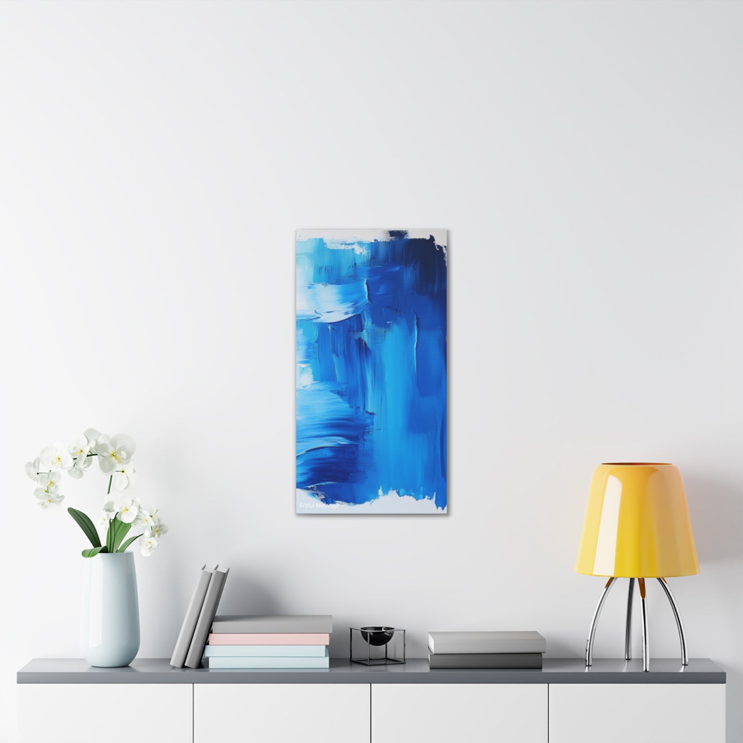 Acrylic Abstract Canvas Print - Richly Textured Artistry