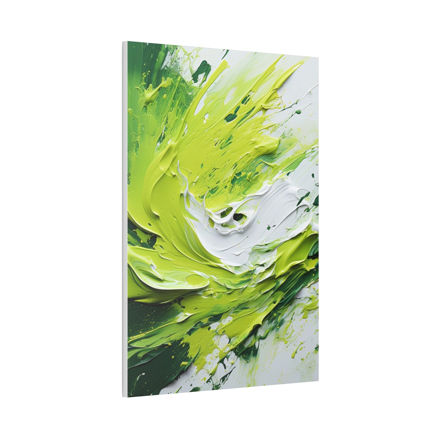 Acrylic Abstract Canvas Print - Richly Textured Artistry