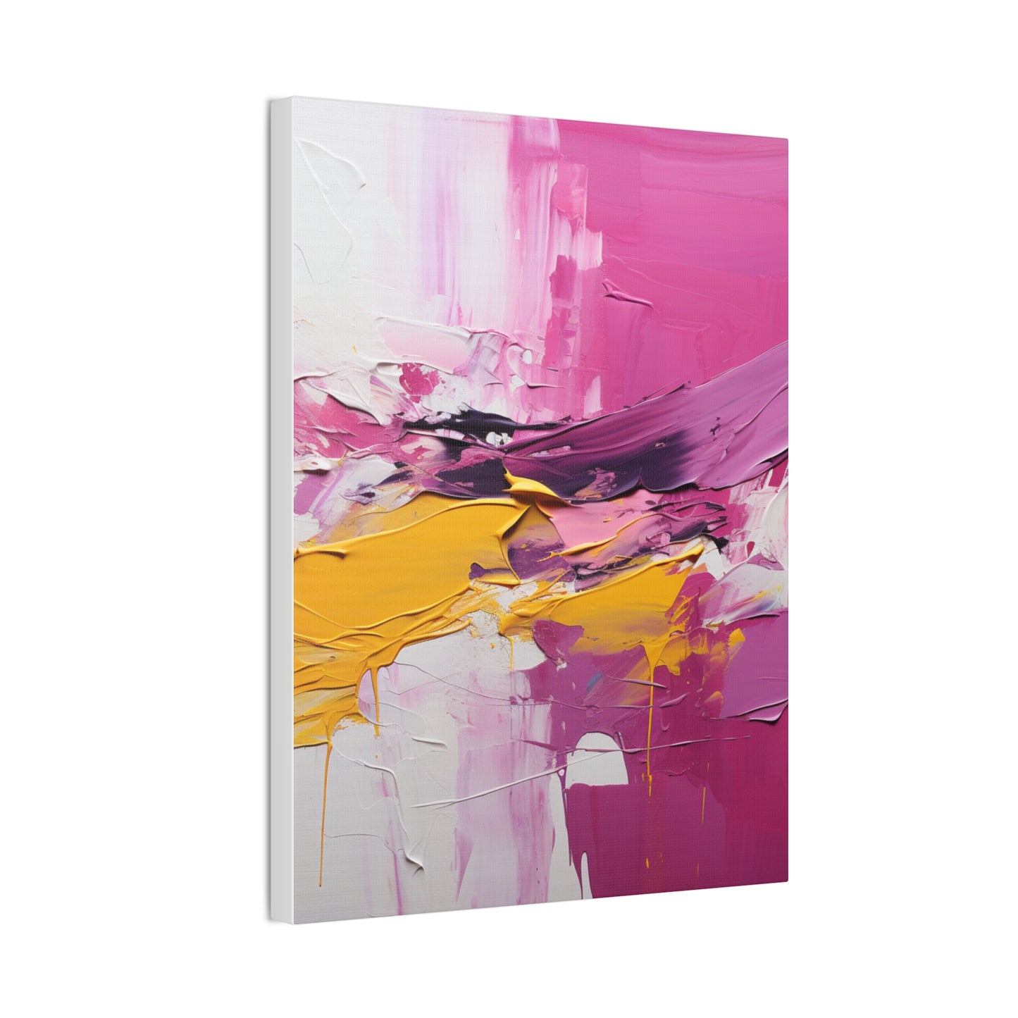 Primary Elegance: A Symphony of Sophistication Canvas Print