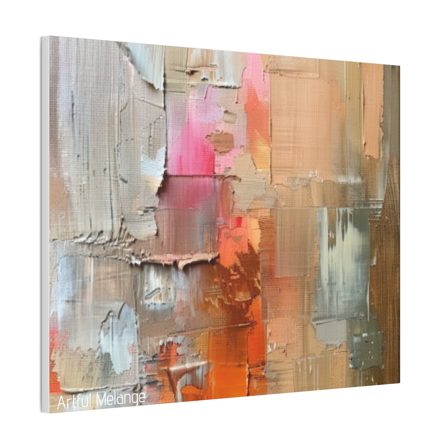 Primary Elegance: A Symphony of Sophistication Canvas Print