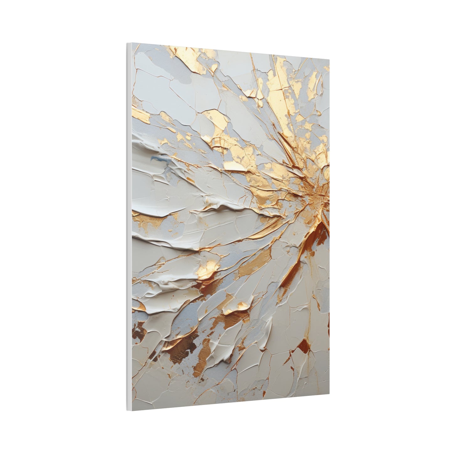 Acrylic Abstract Canvas Print - Richly Textured Artistry