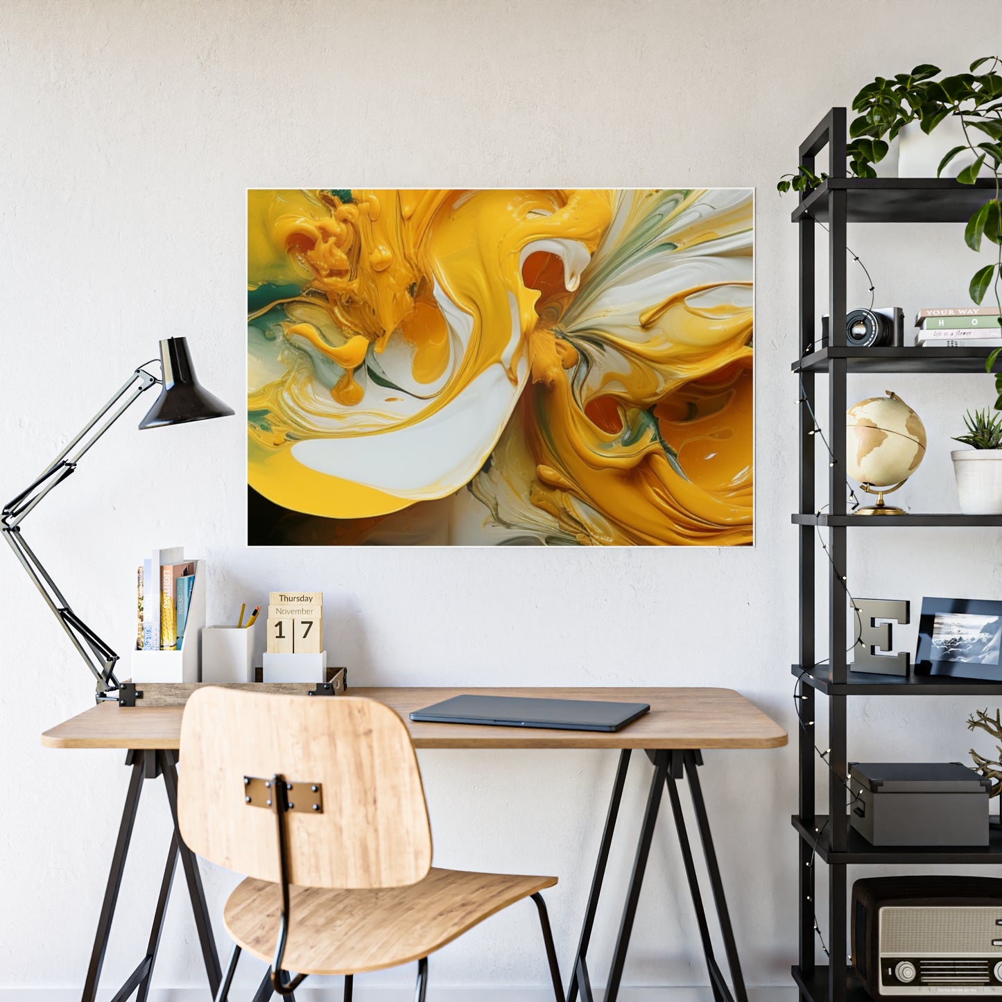 Hyper Realistic 3D Acrylic Abstract Canvas Print - Burst of Color