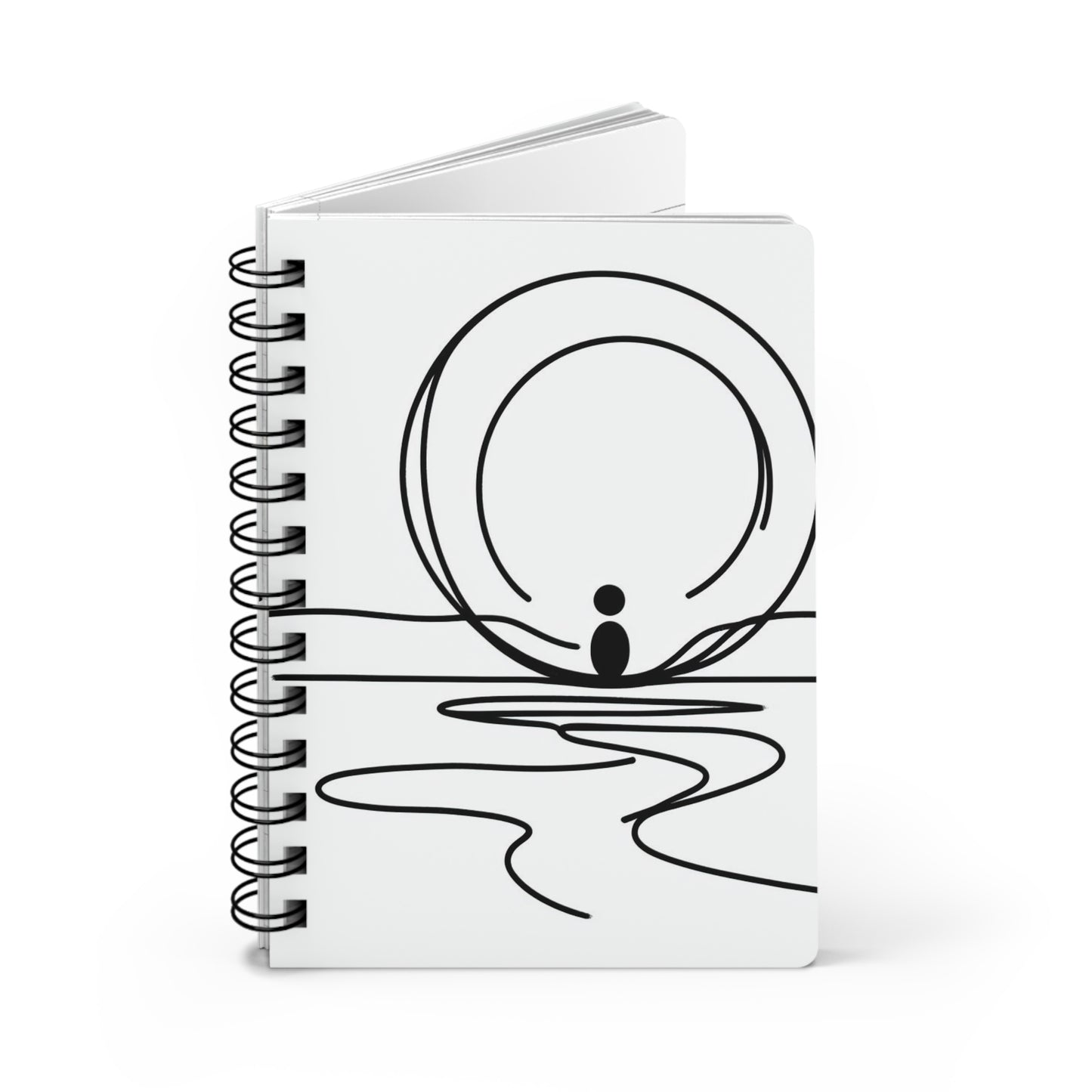 Vivid Canvas Chronicles Spiral Bound Journal