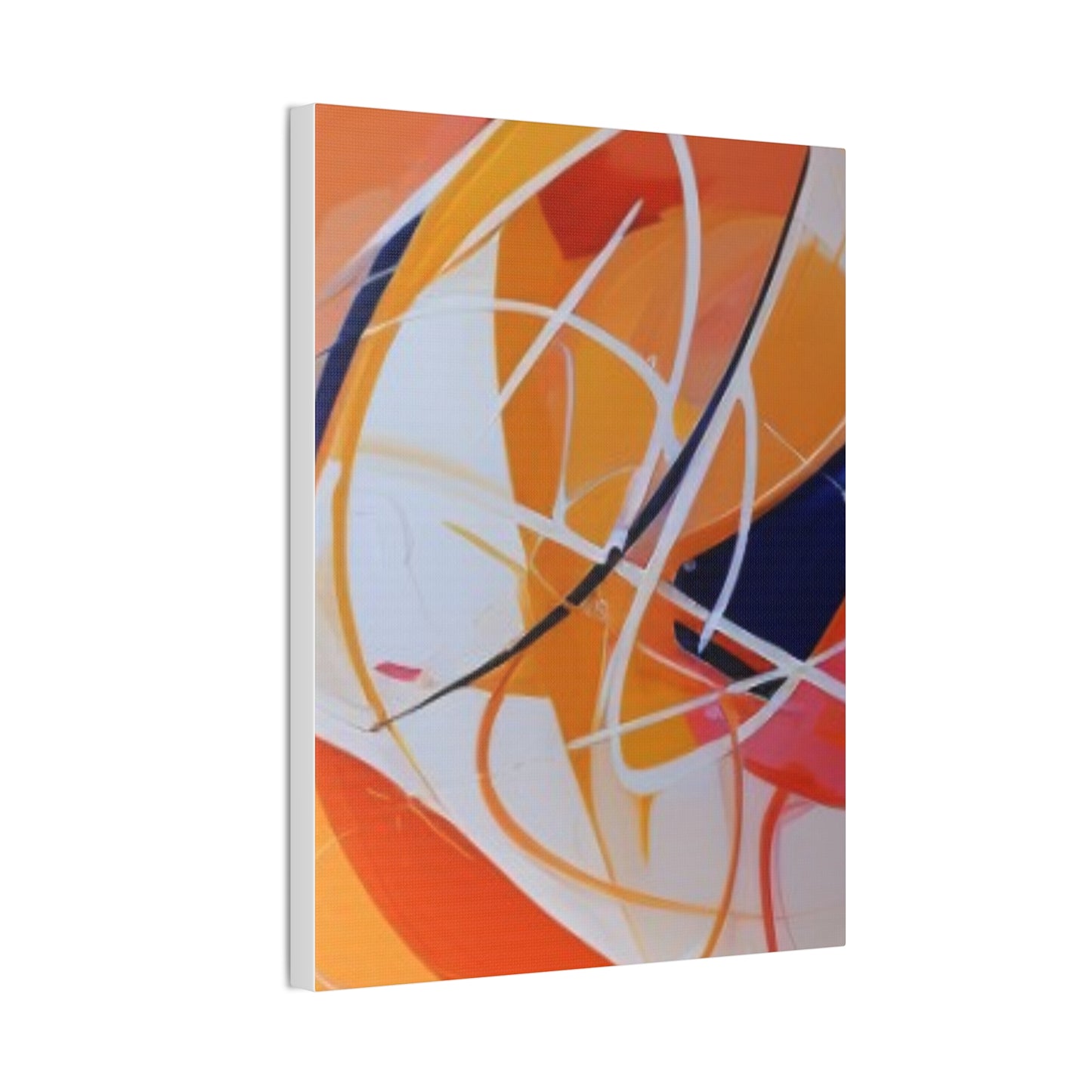 Primary Elegance: A Symphony of Sophistication Canvas Print