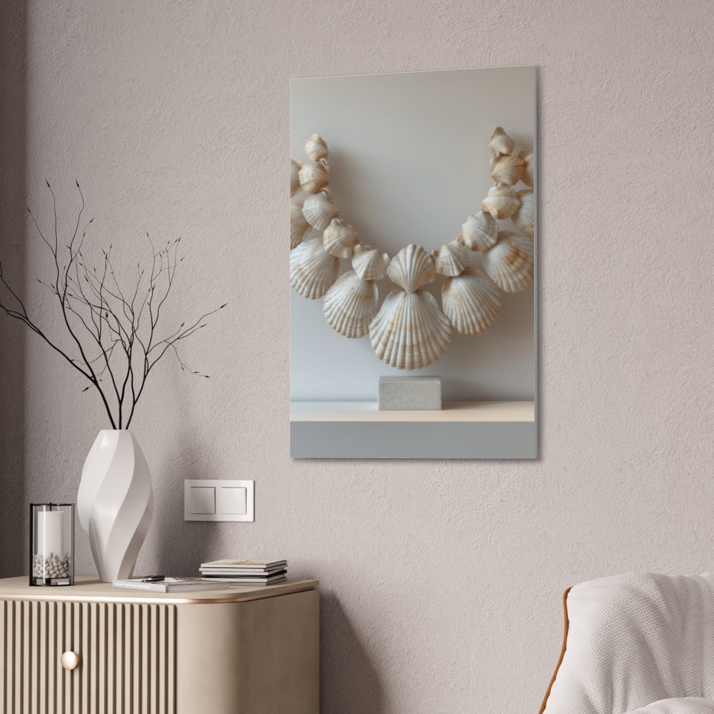 Seashell Serenity Canvas Print