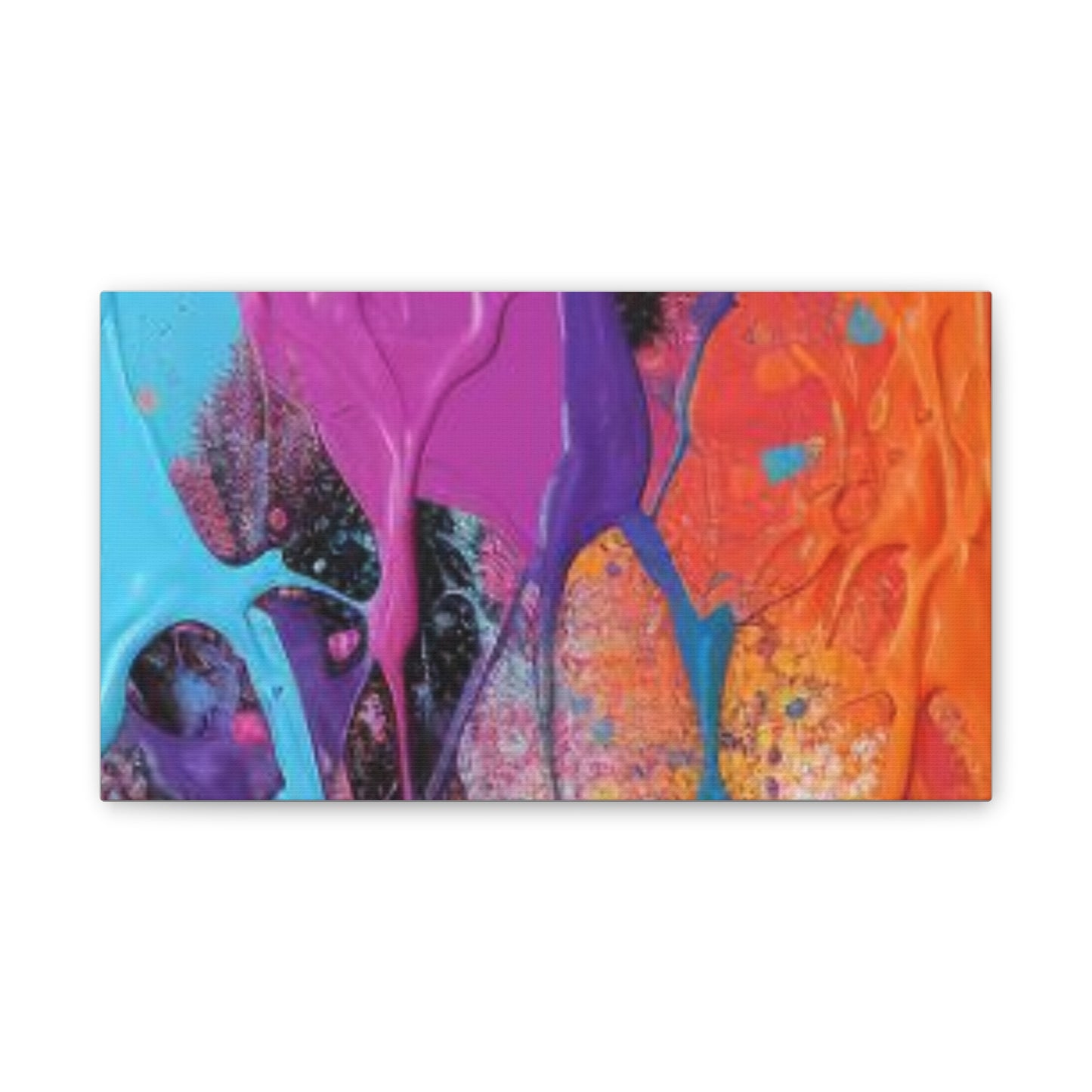 Primary Elegance: A Symphony of Sophistication Canvas Print