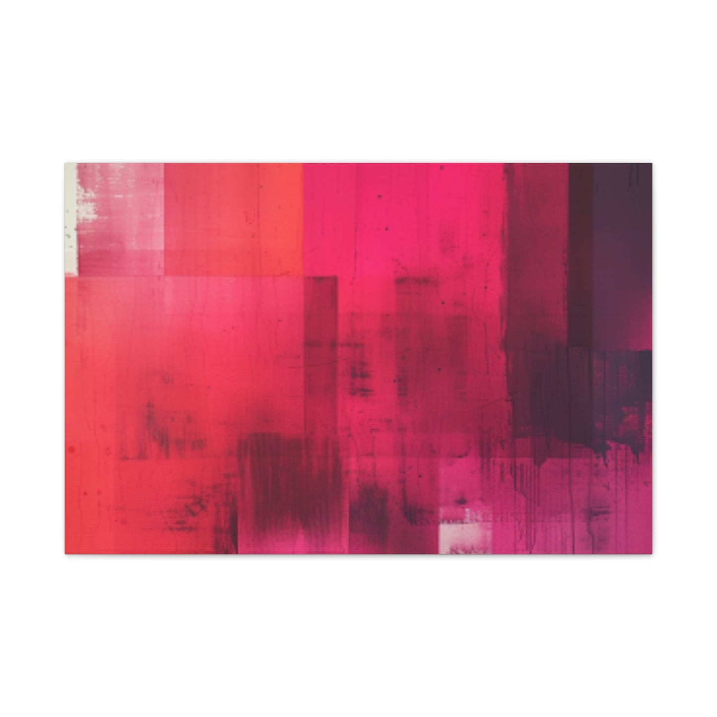 In The Pink: A Symphony of Sophistication Canvas Print