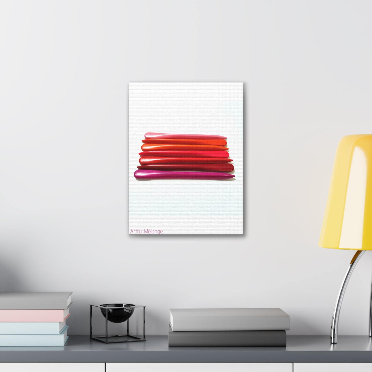 Spectrum Stacks: A Colorful Daydream in Posters and Canvas Prints