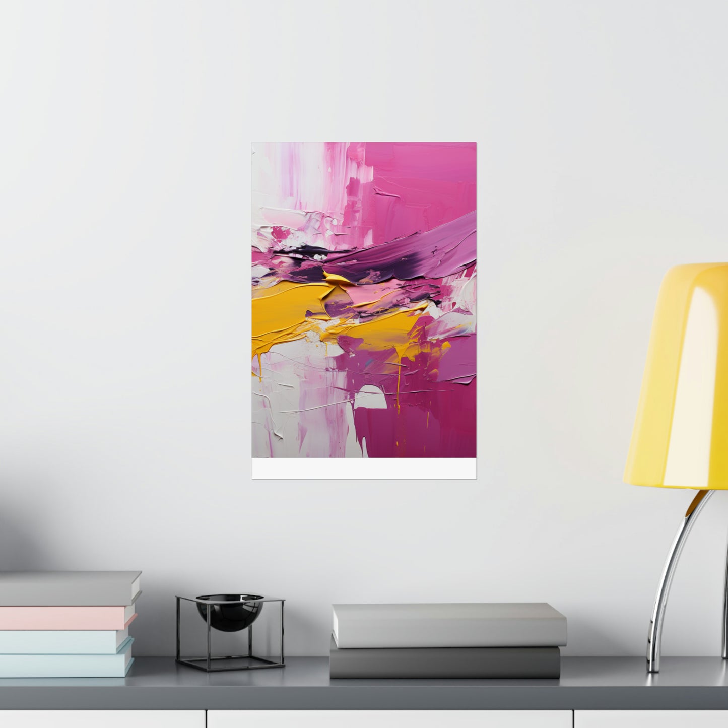 Radiant Harmony Matte Vertical Canvas Poster