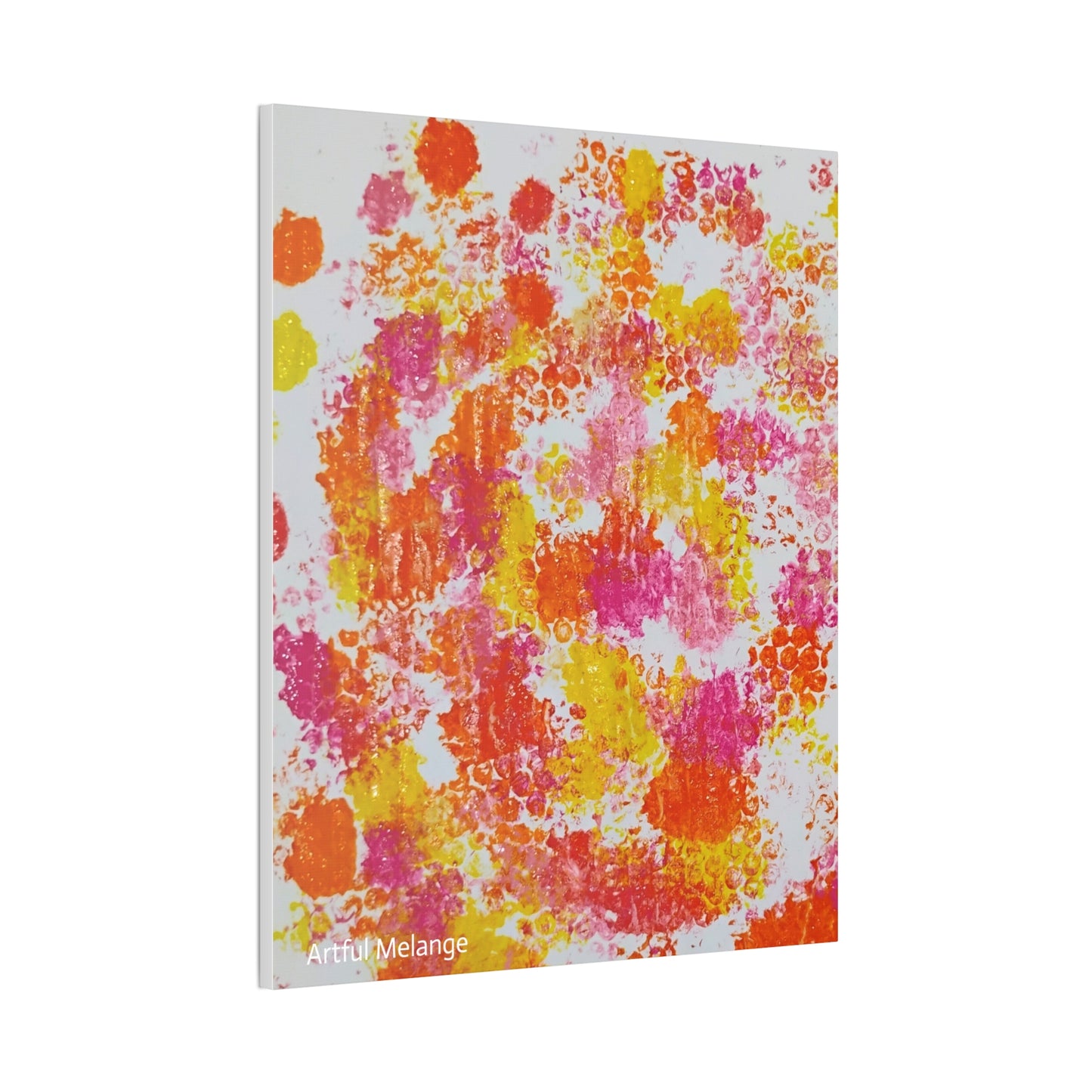 Acrylic Abstract Canvas Print - Richly Textured Artistry