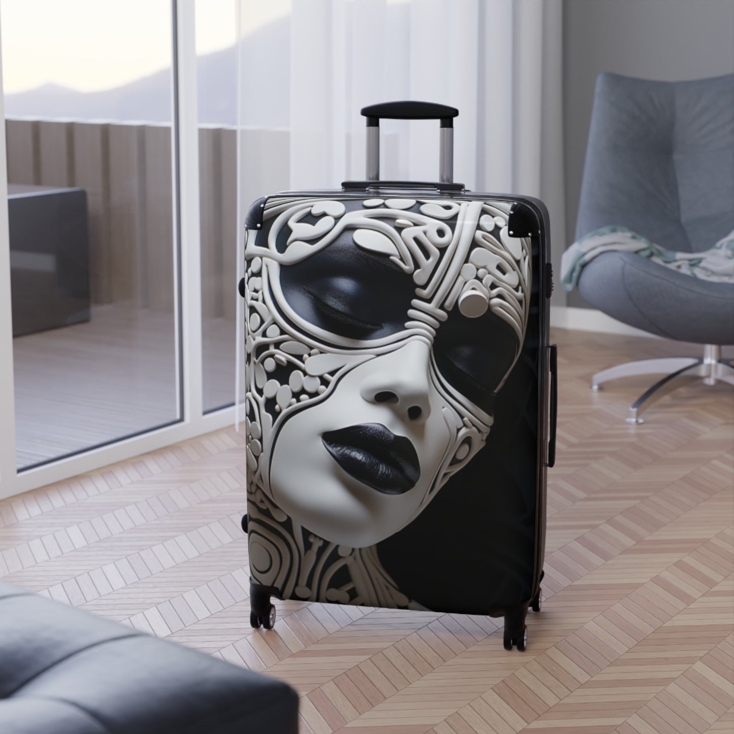 Melanated Jetsetter: Ubuntu Horizon: Stylish Travel Luggage Pieces