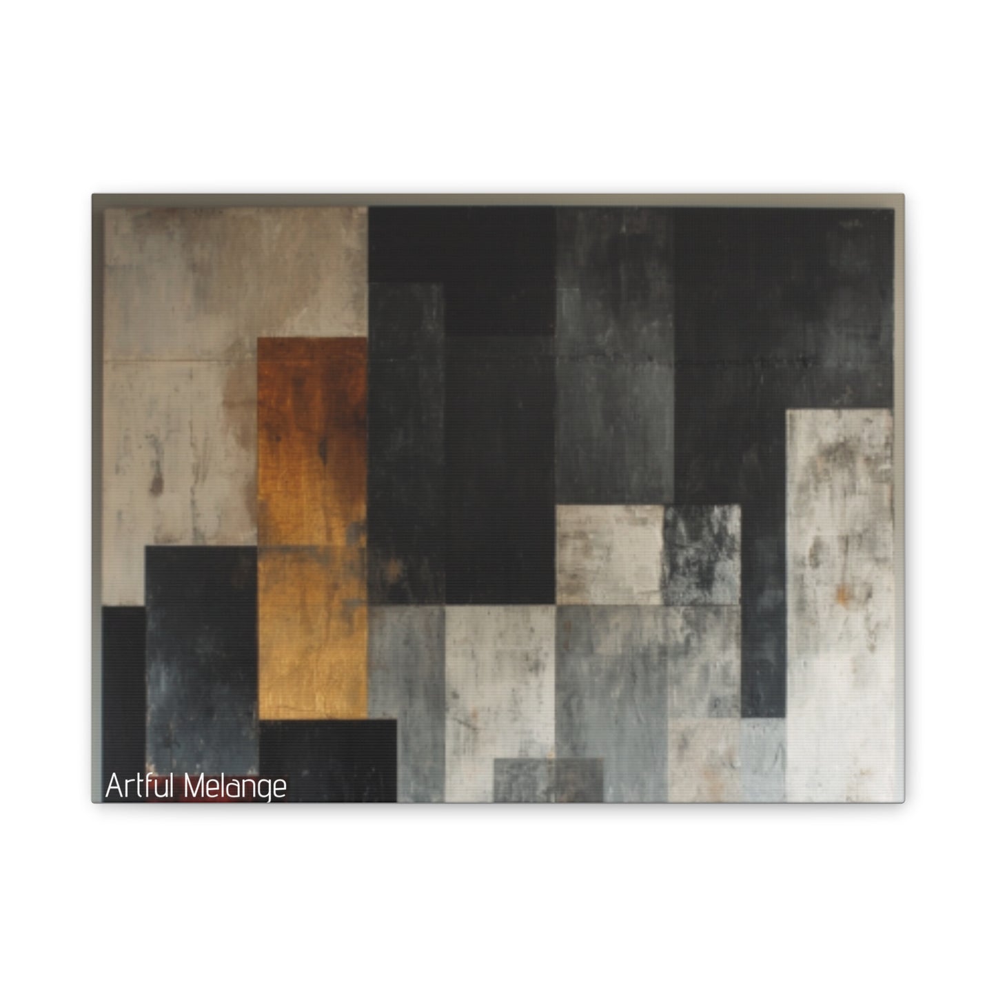 Primary Elegance: A Symphony of Sophistication Canvas Print