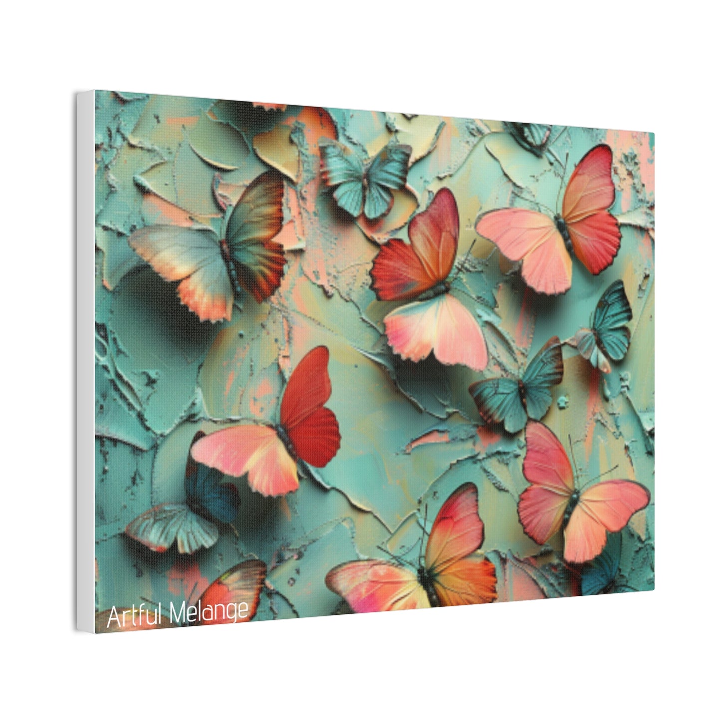 Fluttering Dreams: Butterfly Canvas Print Collection