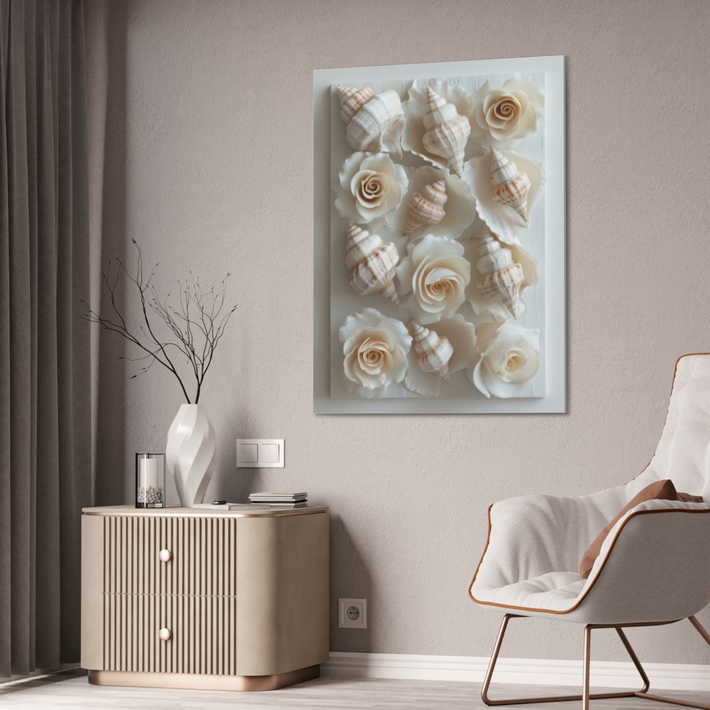 Seashell Serenity Canvas Print