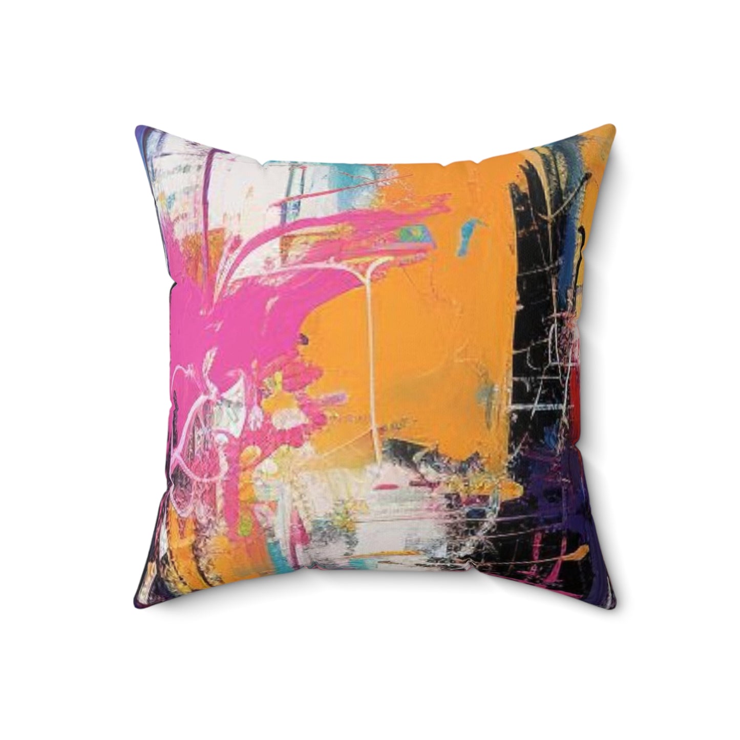 Artistic Abstractions: Abstract Acrylic Art Pillows Collection