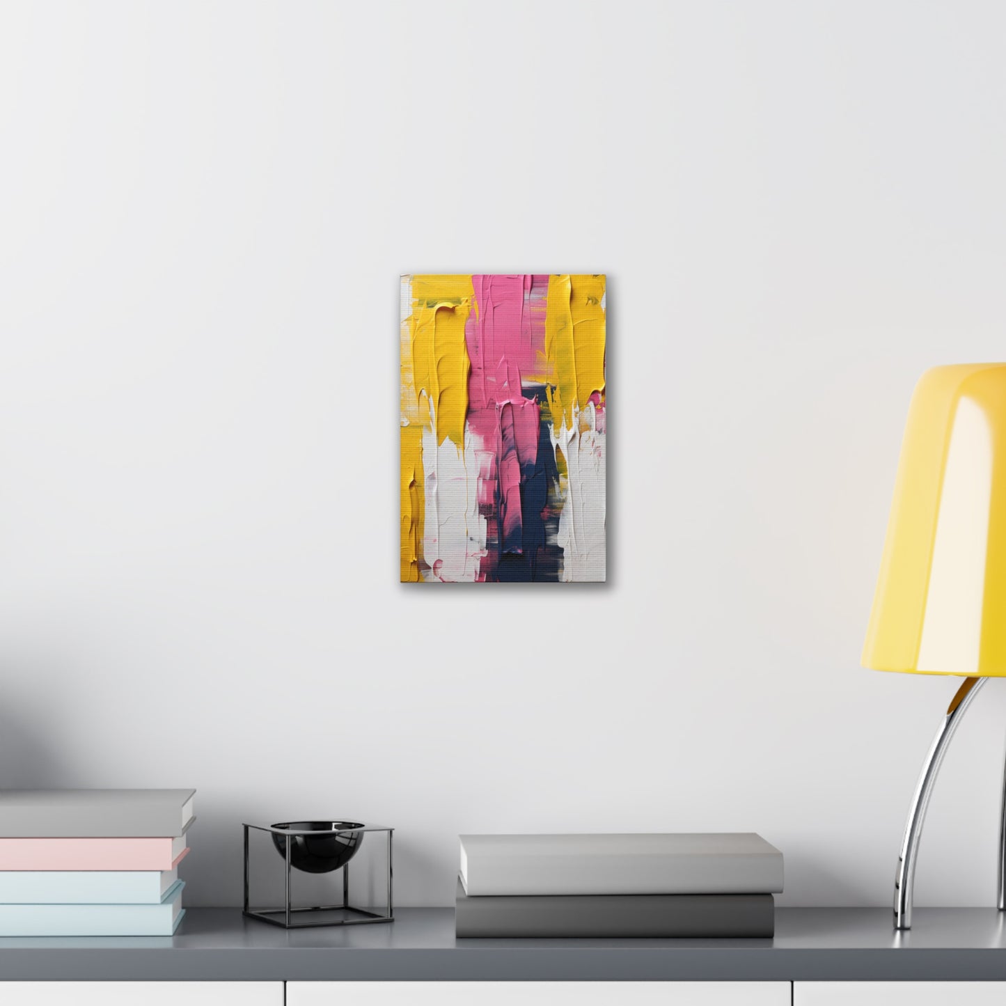 Primary Elegance: A Symphony of Sophistication Canvas Print