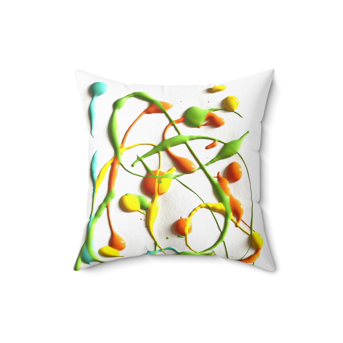 Artistic Abstractions: Abstract Acrylic Art Pillows Collection