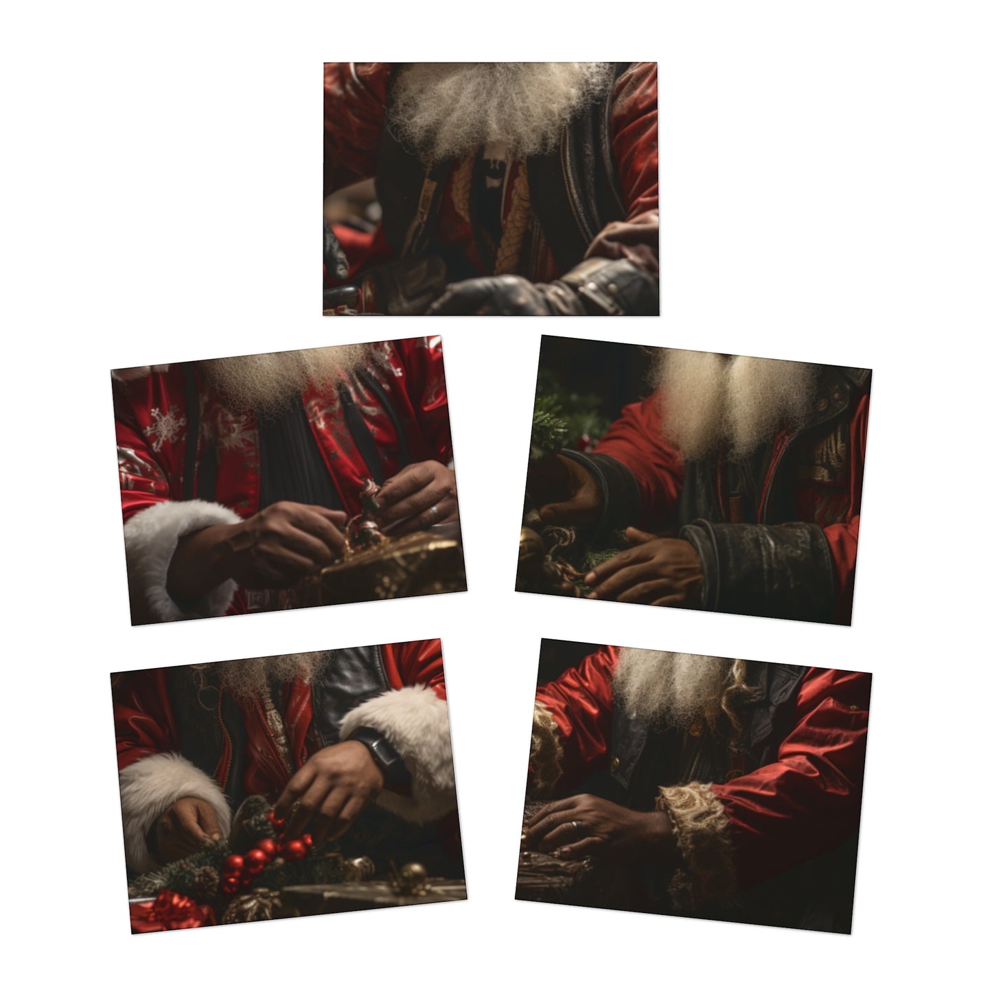 King Claus Chronicles Greeting Cards (5-Pack)