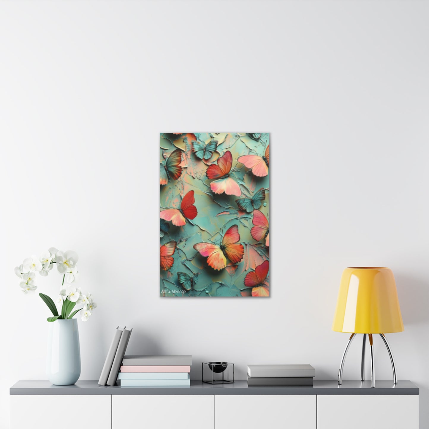 Fluttering Dreams: Butterfly Canvas Print Collection