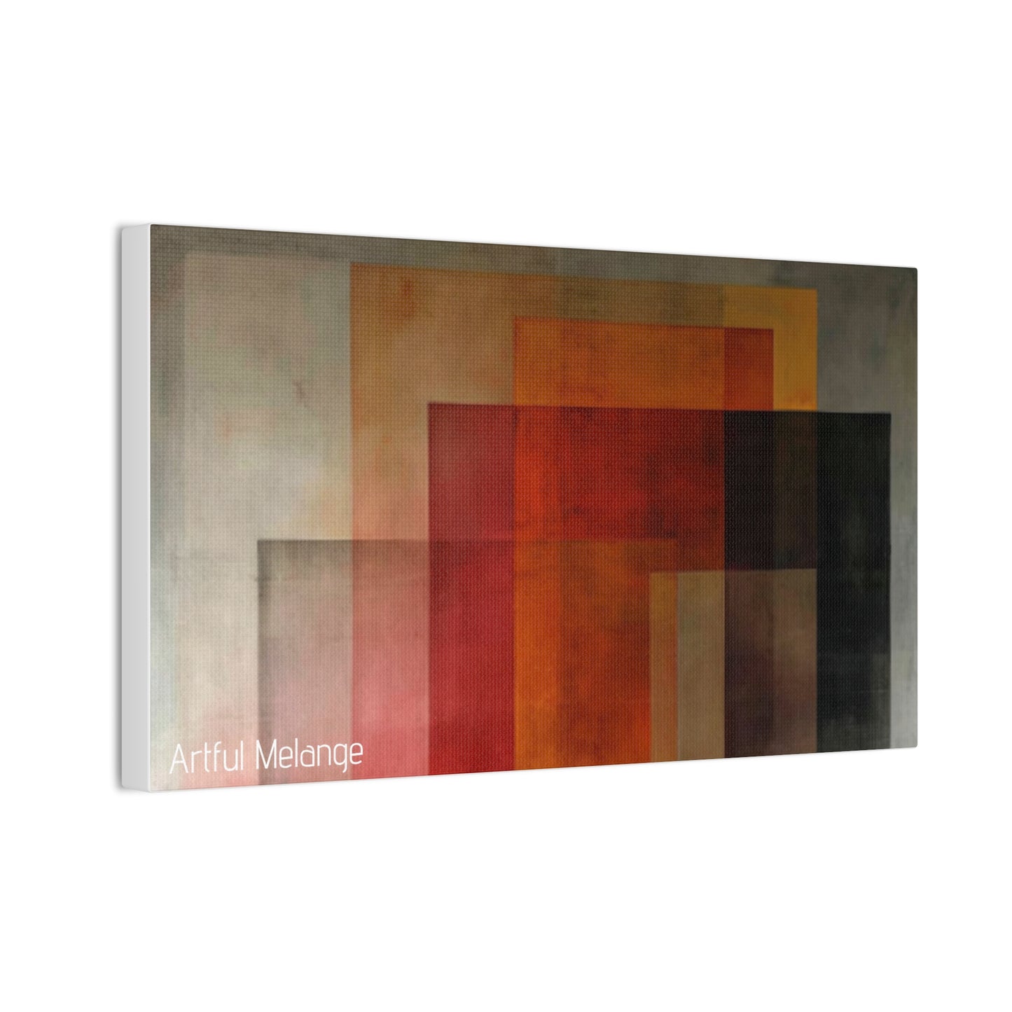 Primary Elegance: A Symphony of Sophistication Canvas Print