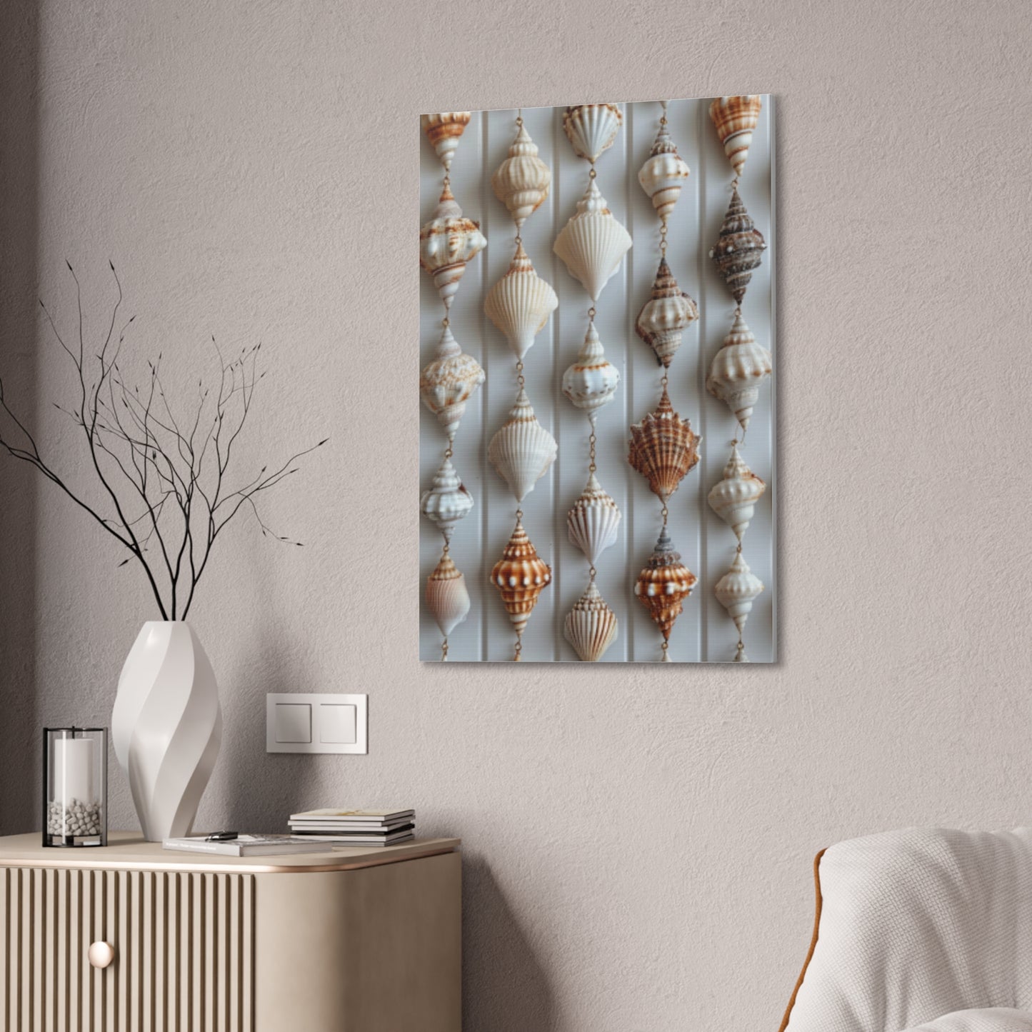 Seashell Serenity Canvas Print