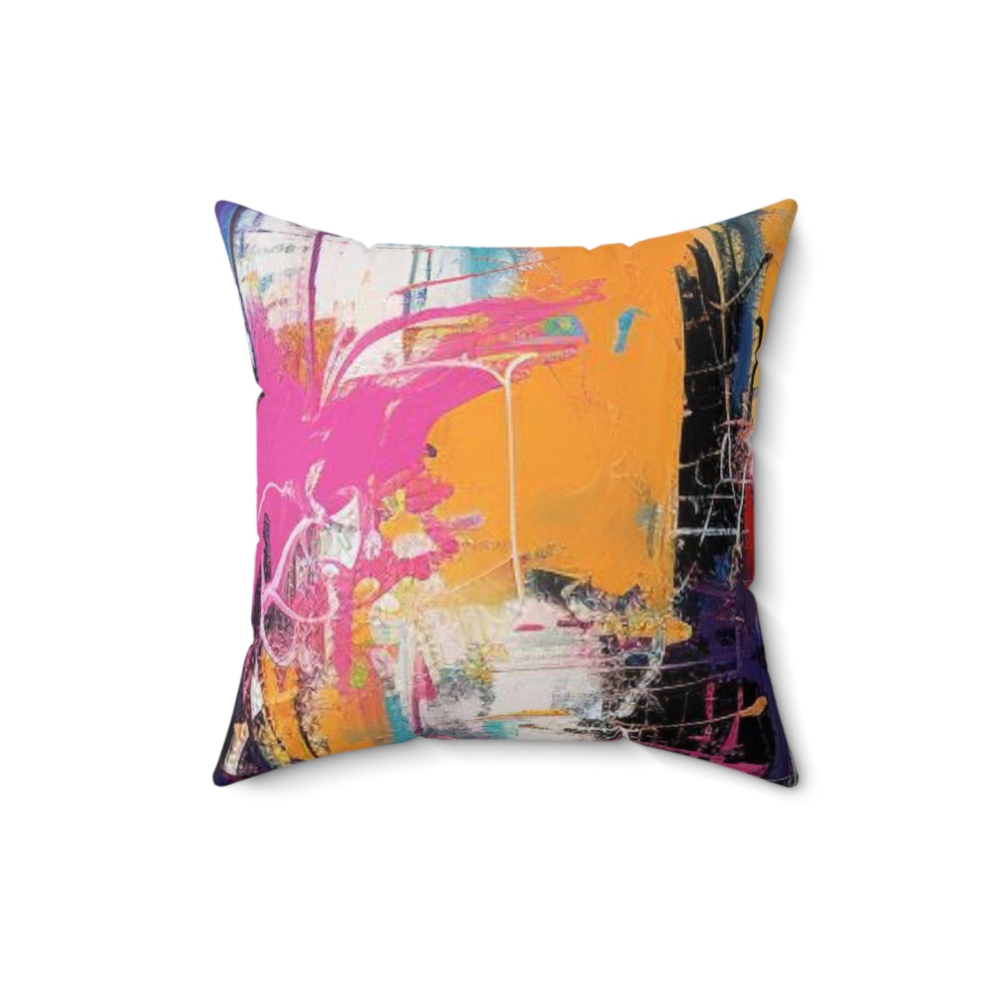 Artistic Abstractions: Abstract Acrylic Art Pillows Collection