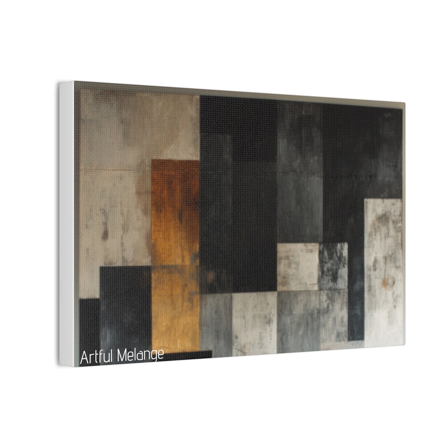 Primary Elegance: A Symphony of Sophistication Canvas Print