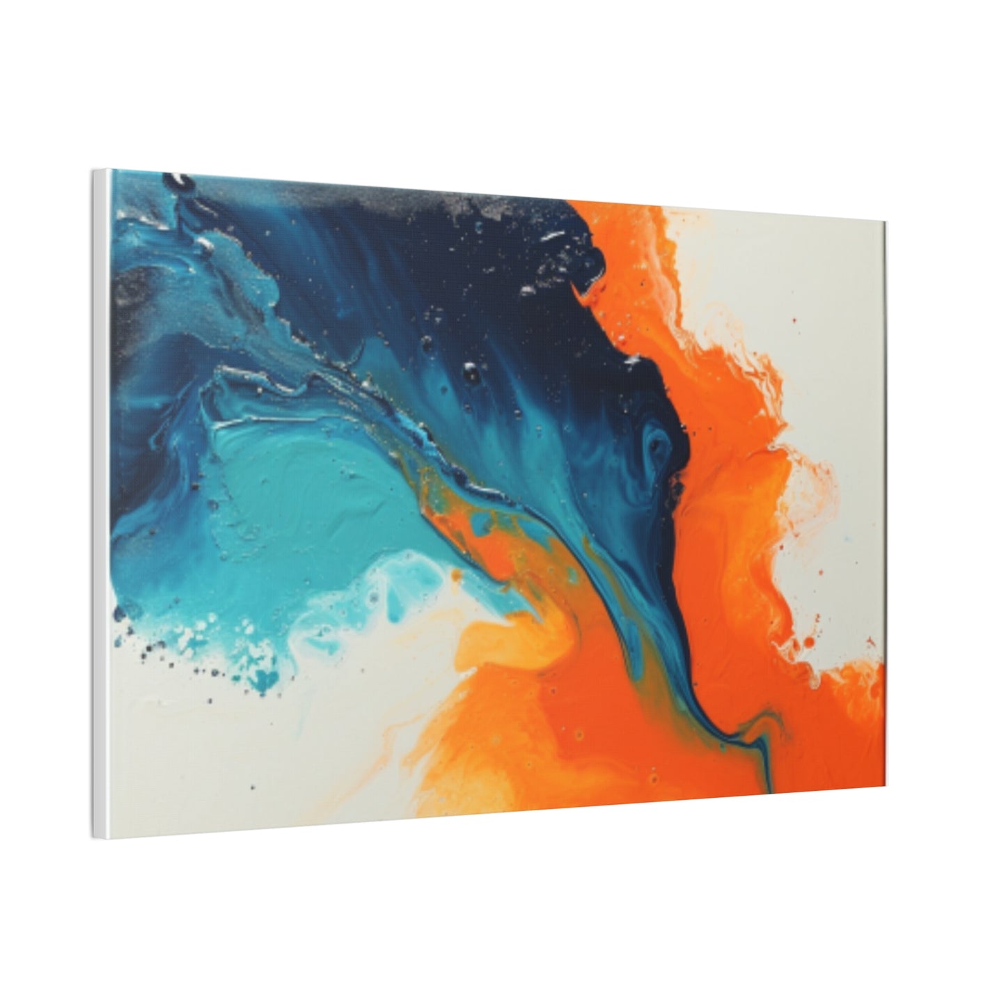 Primary Elegance: A Symphony of Sophistication Canvas Print