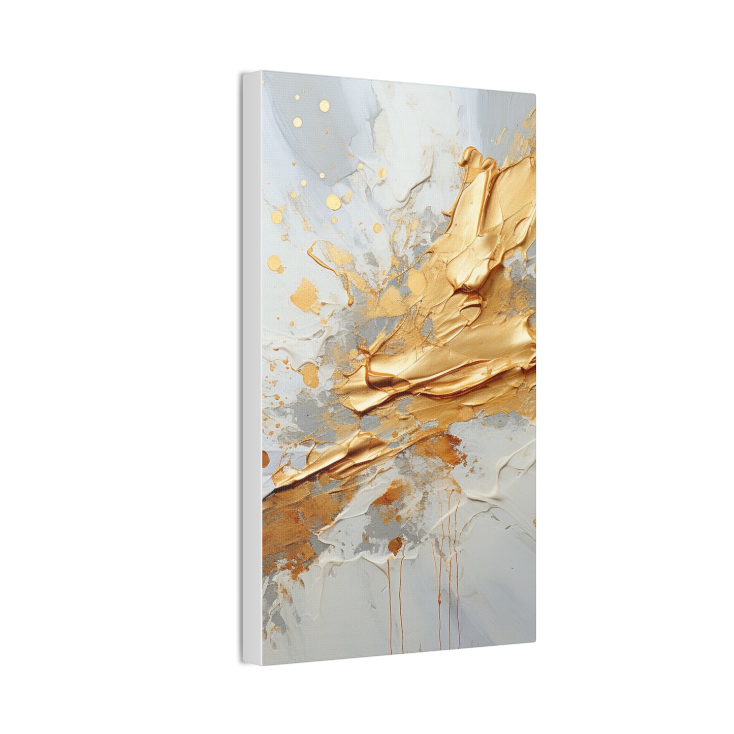 Acrylic Abstract Canvas Print - Richly Textured Artistry