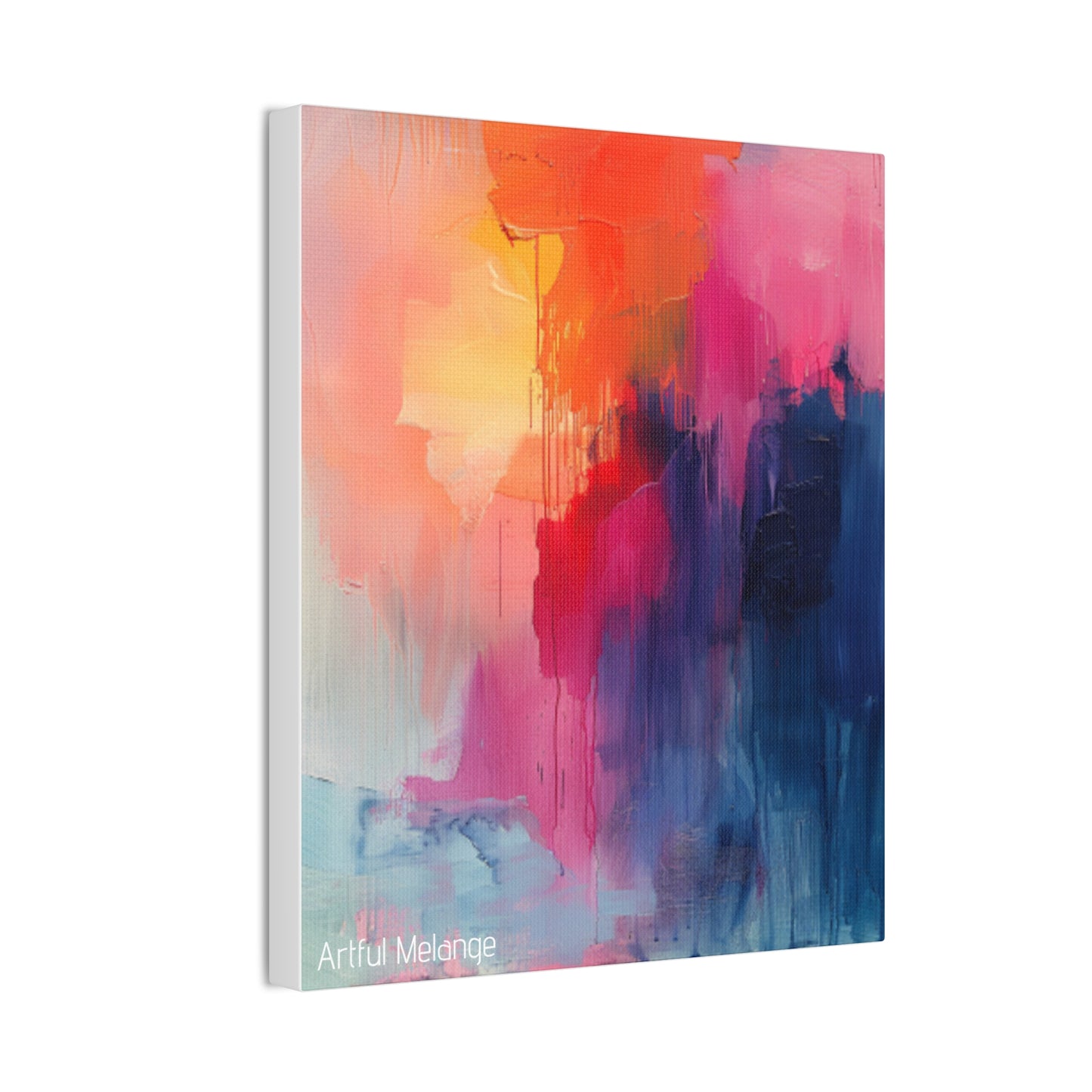 Primary Elegance: A Symphony of Sophistication Canvas Print