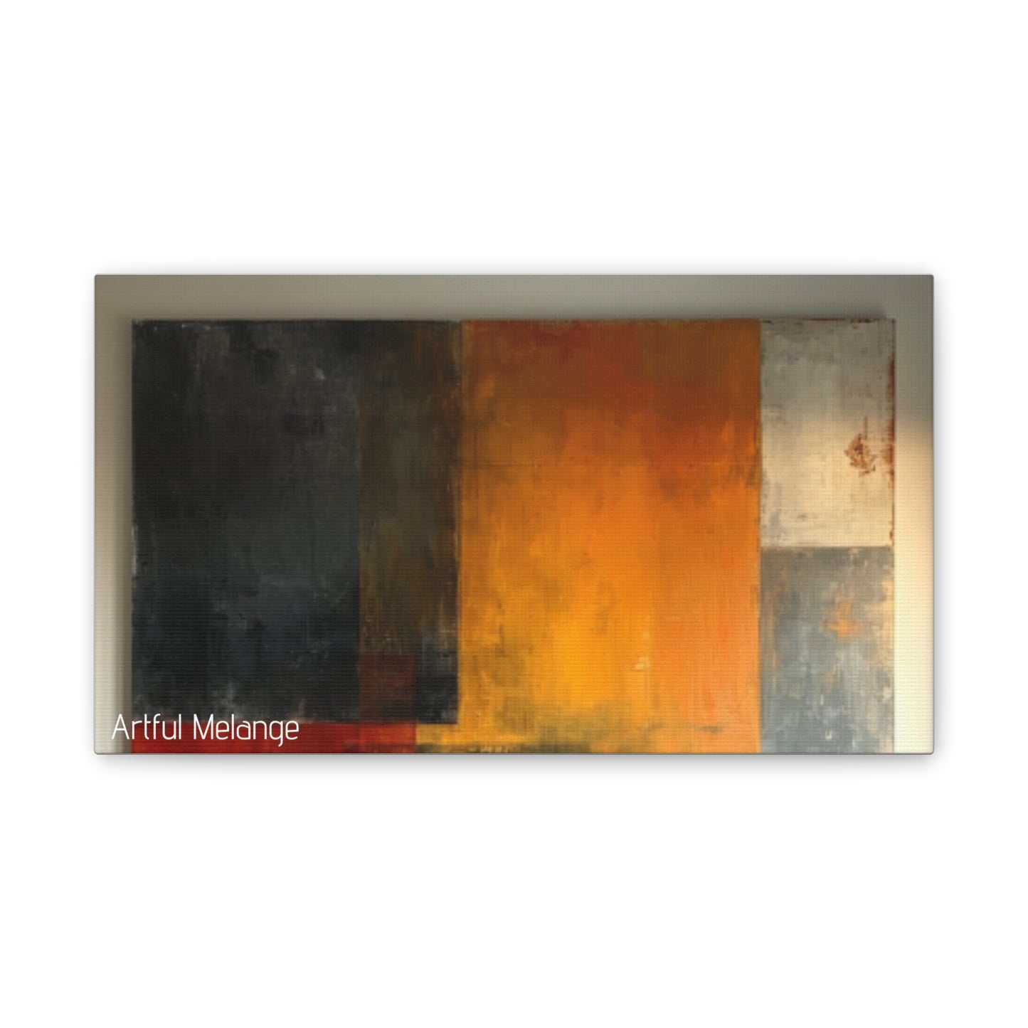 Primary Elegance: A Symphony of Sophistication Canvas Print