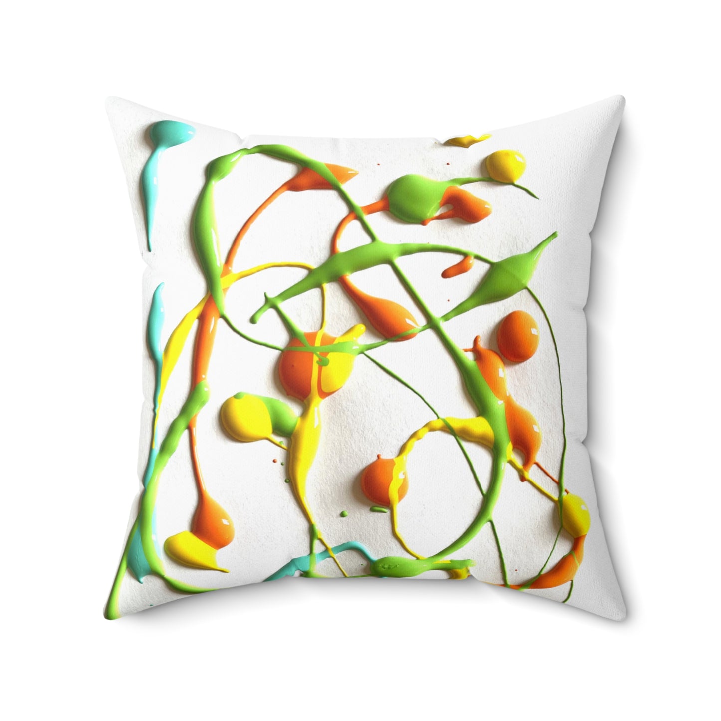 Artistic Abstractions: Abstract Acrylic Art Pillows Collection