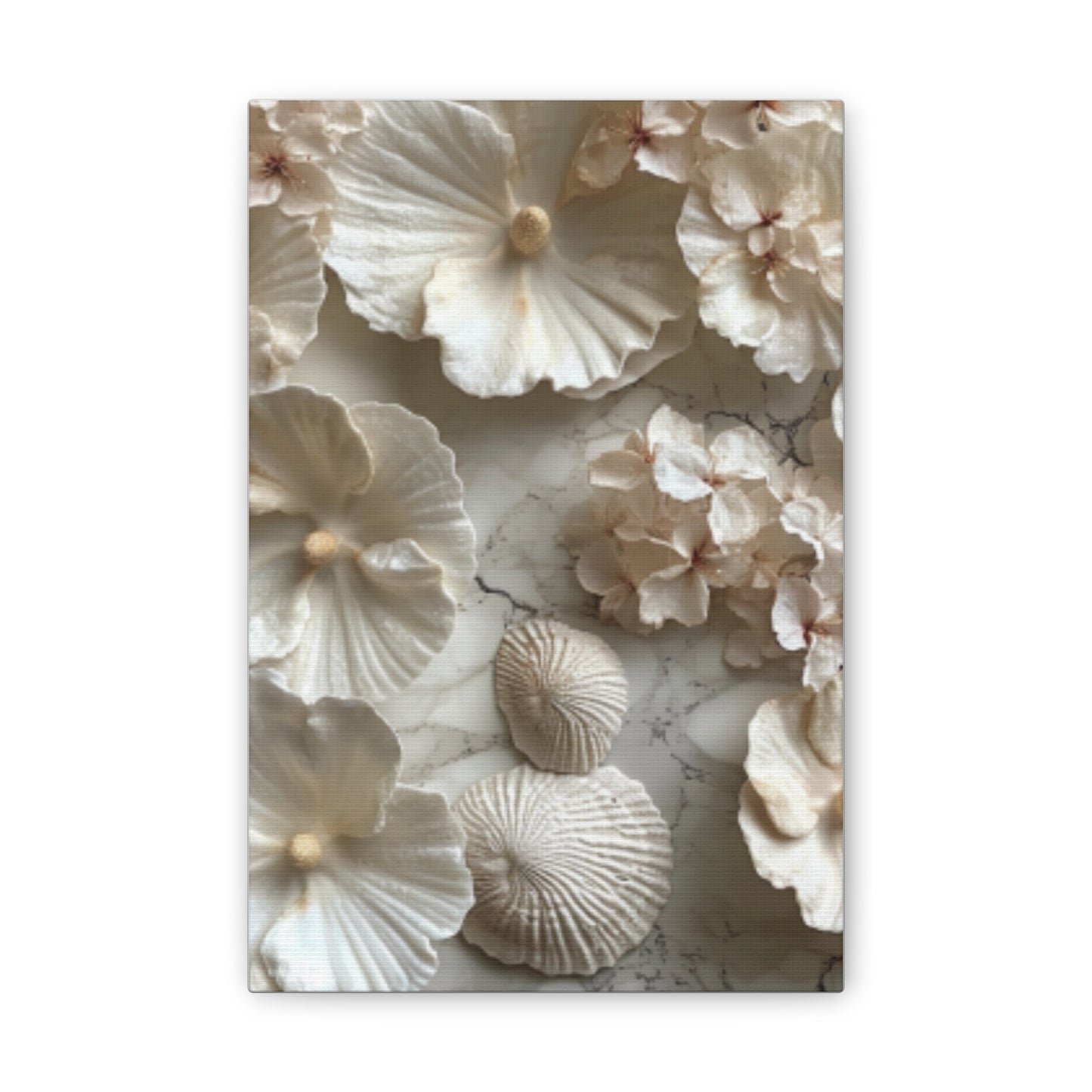 Seashell Serenity Canvas Print