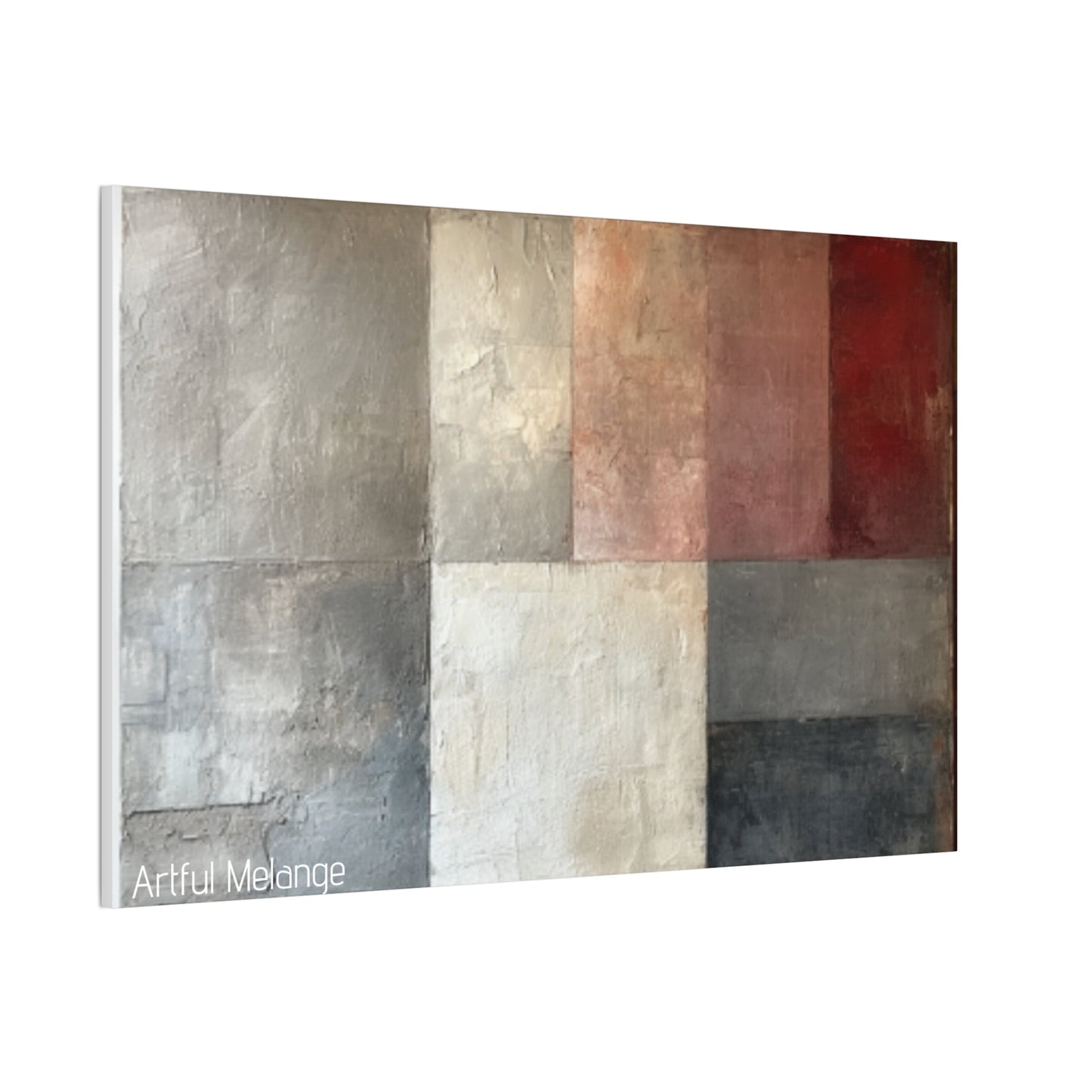 Primary Elegance: A Symphony of Sophistication Canvas Print