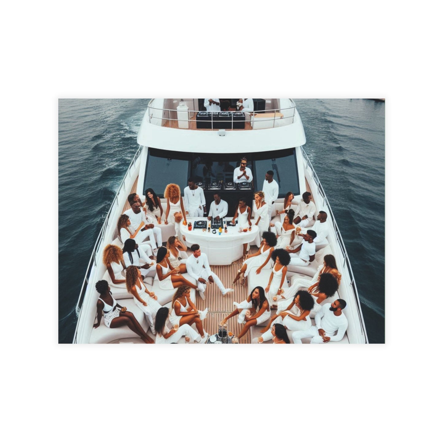 Sail & Celebrate: A Day of Elegance Yacht/Boat Party Invitation Bundles (envelopes included)