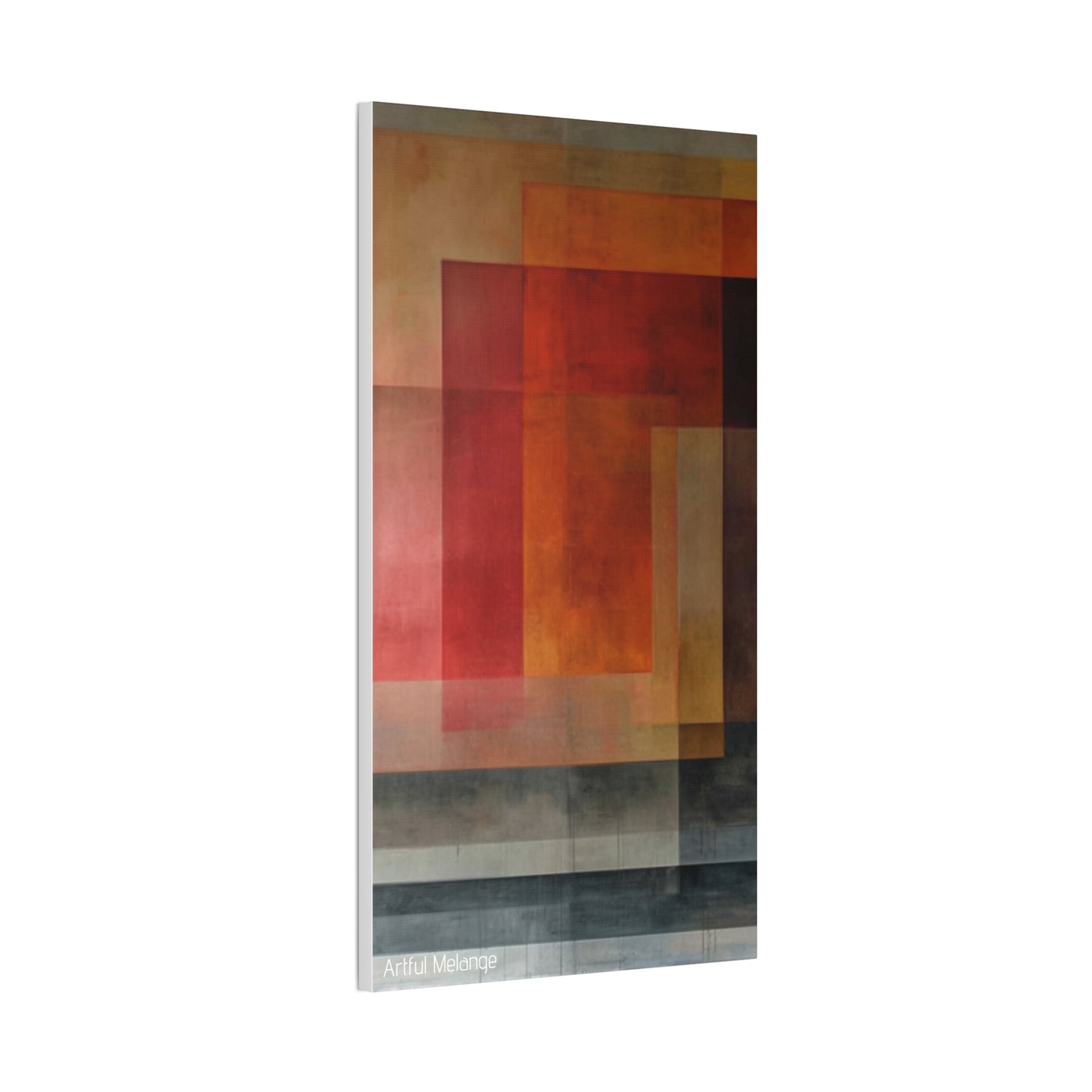 Primary Elegance: A Symphony of Sophistication Canvas Print