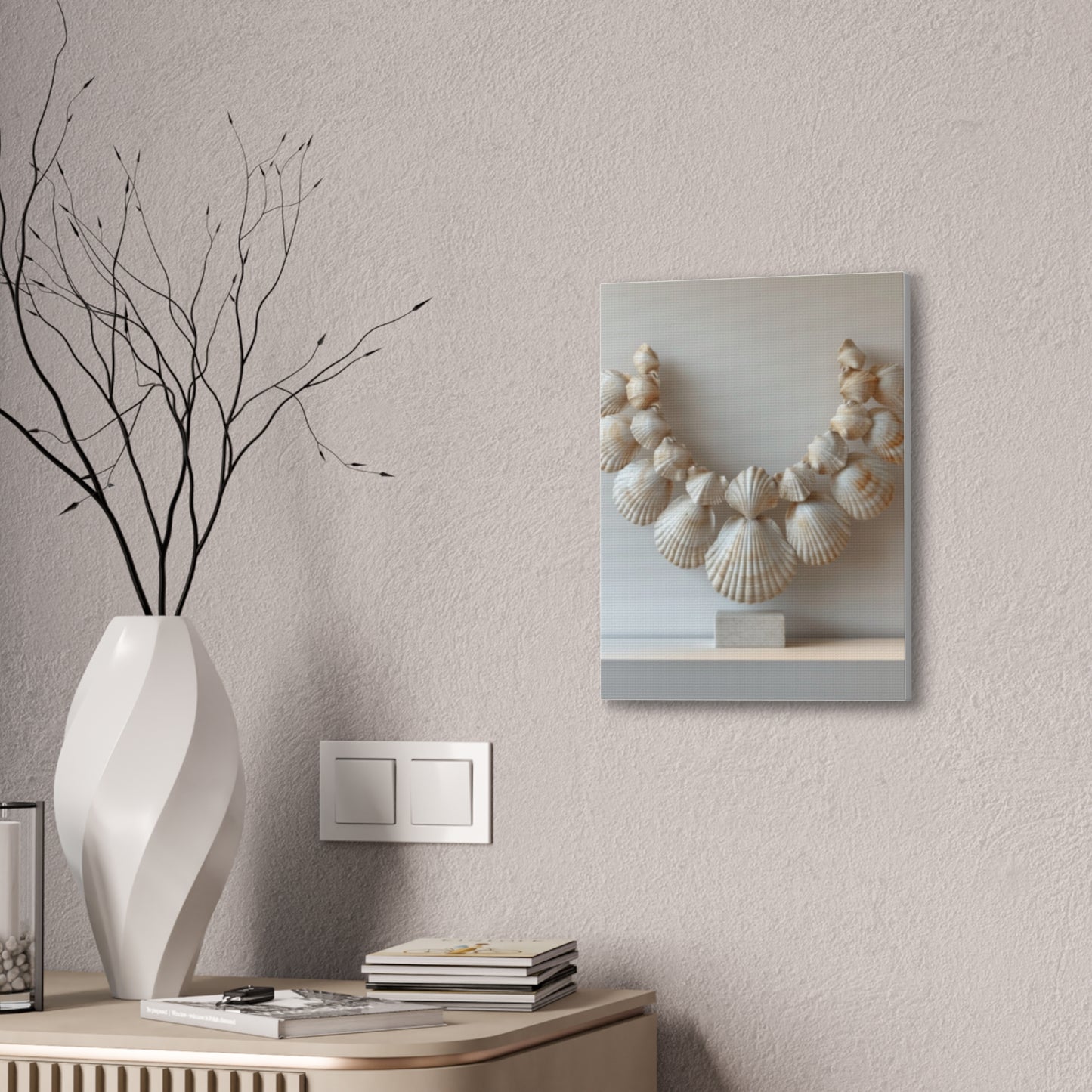 Seashell Serenity Canvas Print